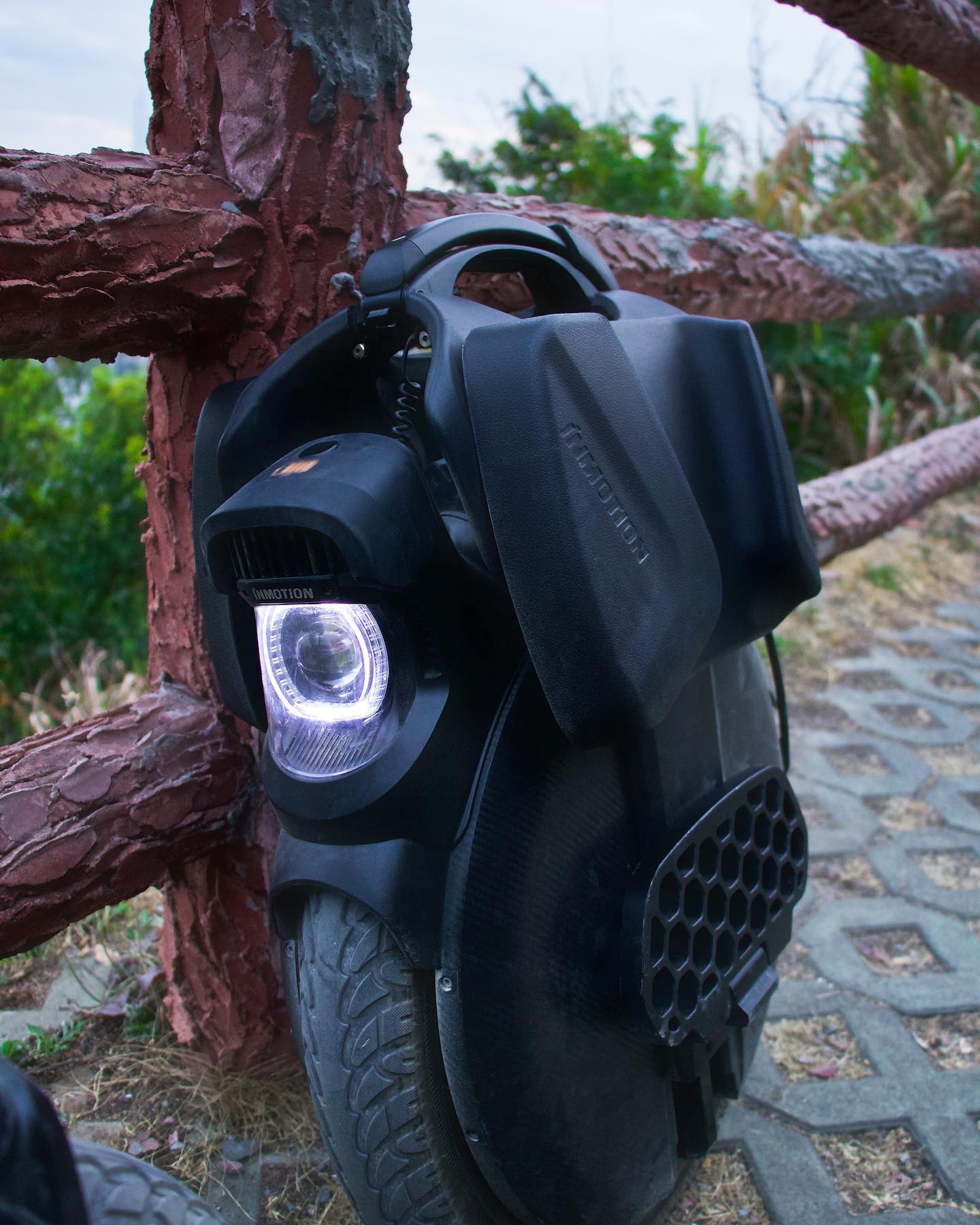 Night Riding with INMOTION V10~ #inmotionv10 #inmotionv10f 