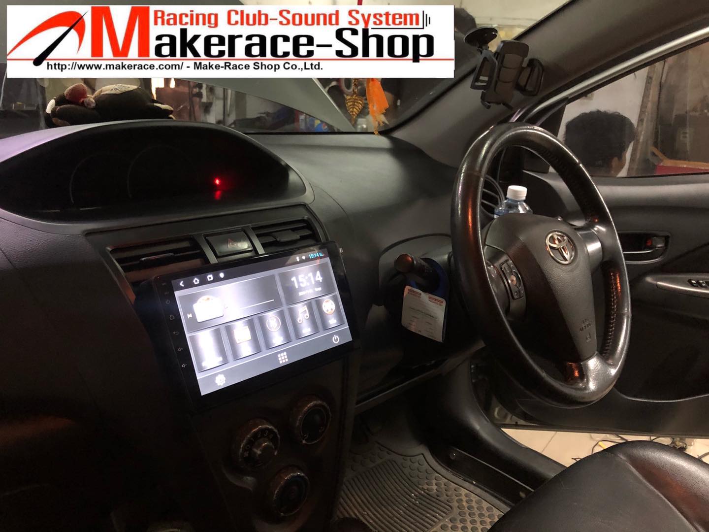 Toyota Vios อัพเกรดเครื่องเล่น Android Version ใหม่ล่าสุด เข้ารูปสวยงาม ...