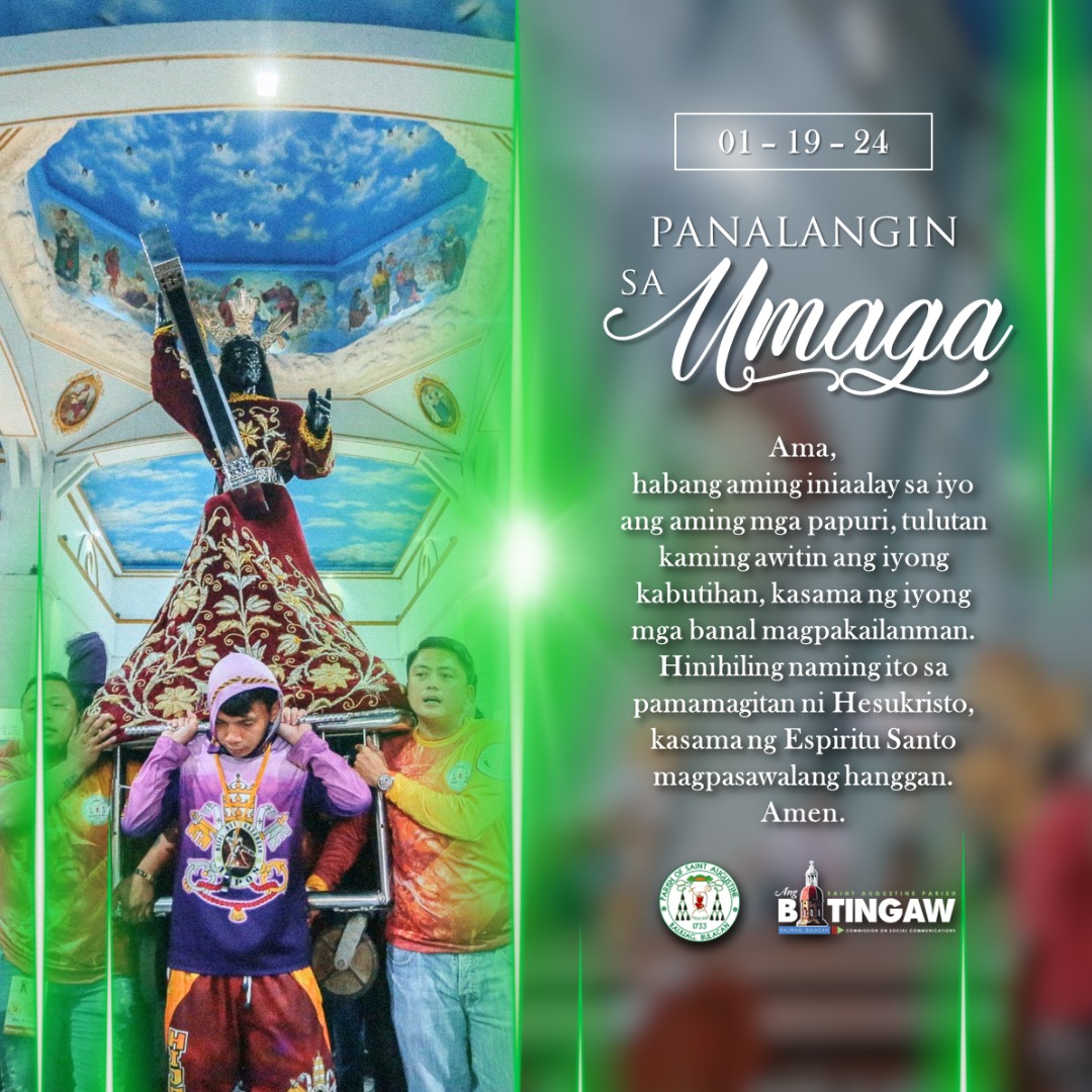 PA... - Ang Batingaw - Saint Augustine Parish Baliwag, Bulacan | Facebook