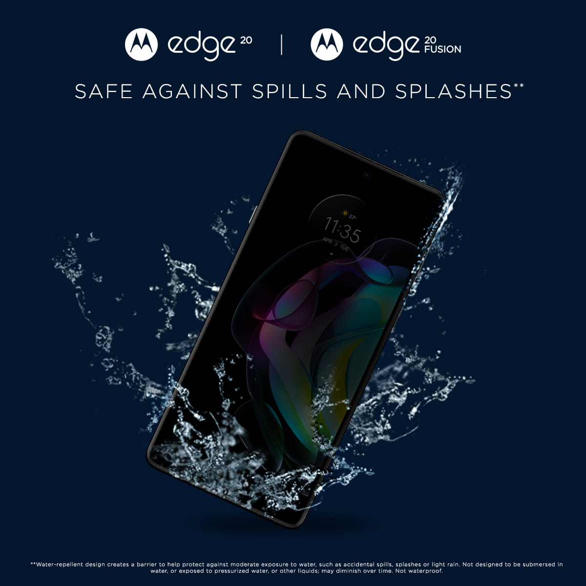 Motorola - #motorolaedge20 & #motorolaedge20fusion come with an 