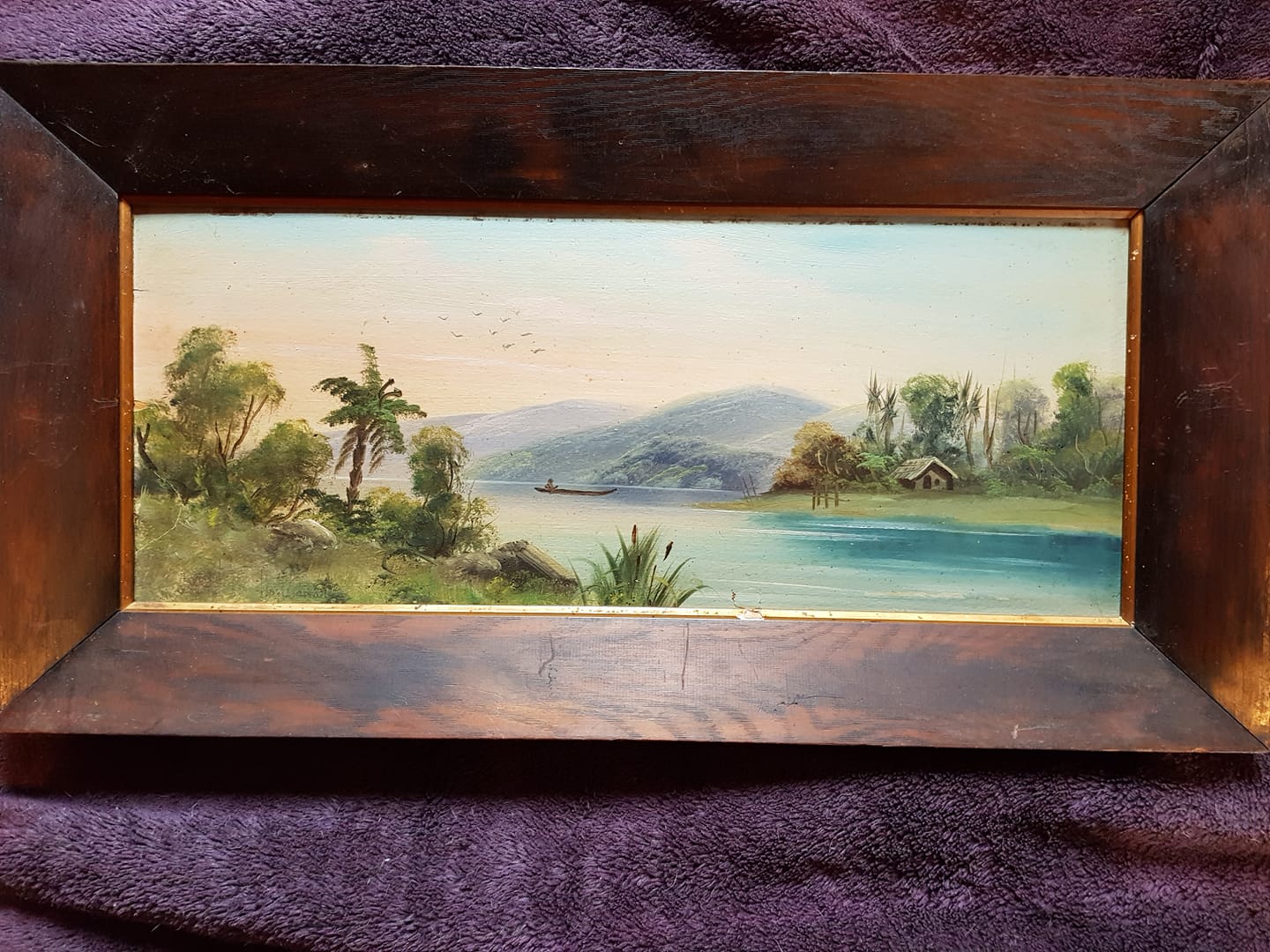 Early New Zealand Artist De Ritz Paintings