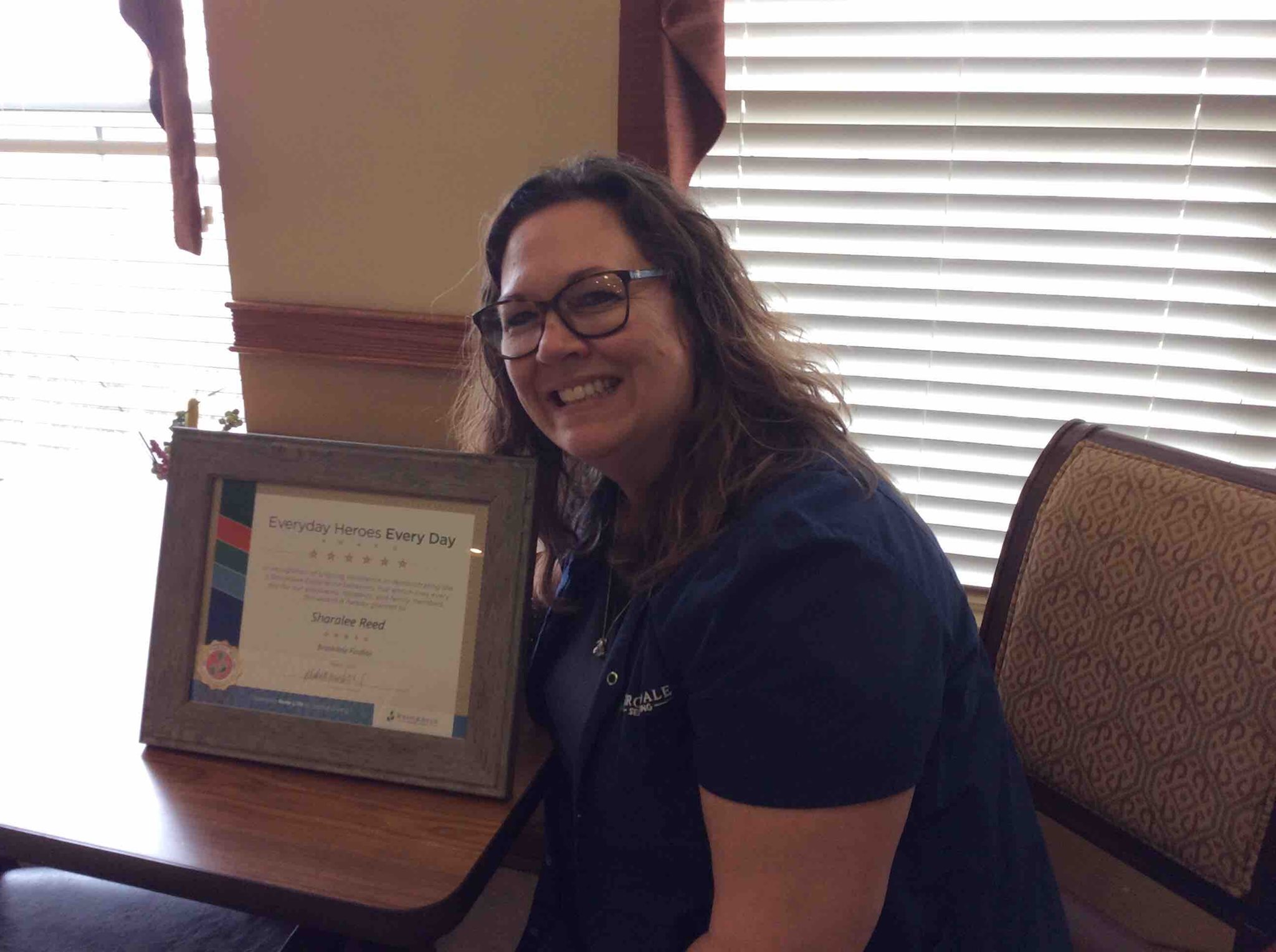 Our 4th Everyday Hero, Sharalee.... - Brookdale Findlay | Facebook