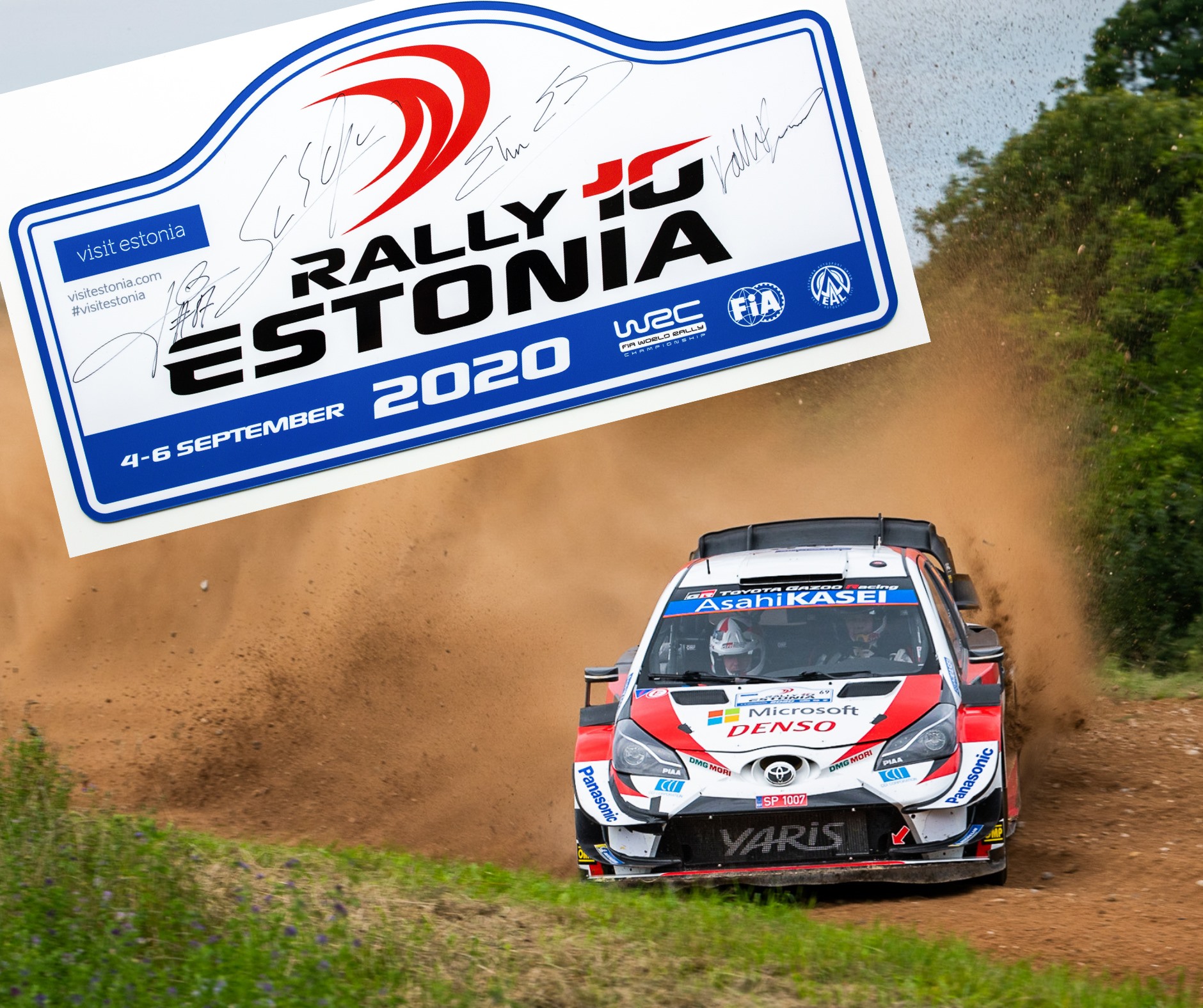 Minu - LAST CALL 📢 The TOYOTA GAZOO Racing WRC Rally Plate auction will ...