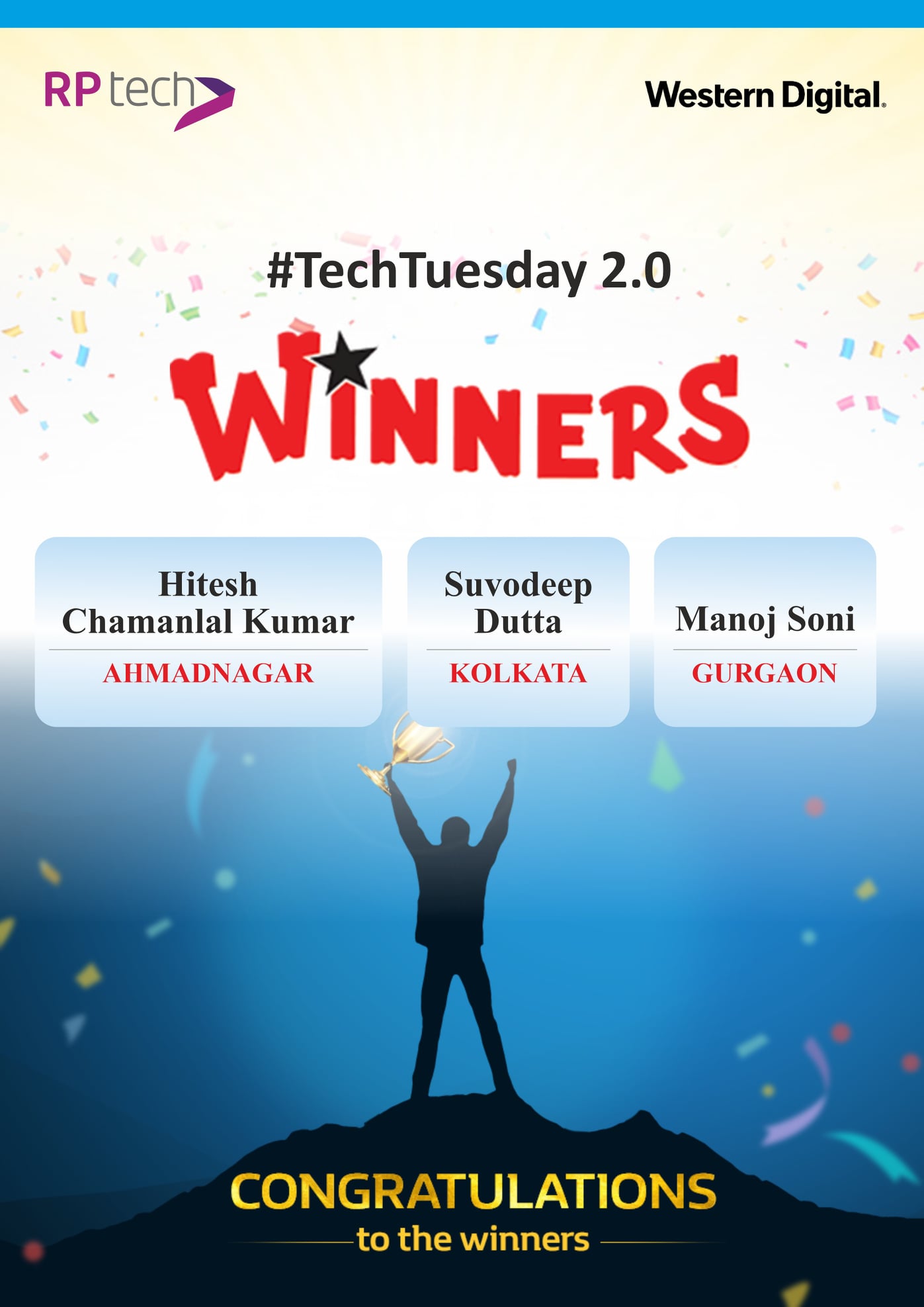 Congratulations!!! Winners of... - Rashi Peripherals Limited