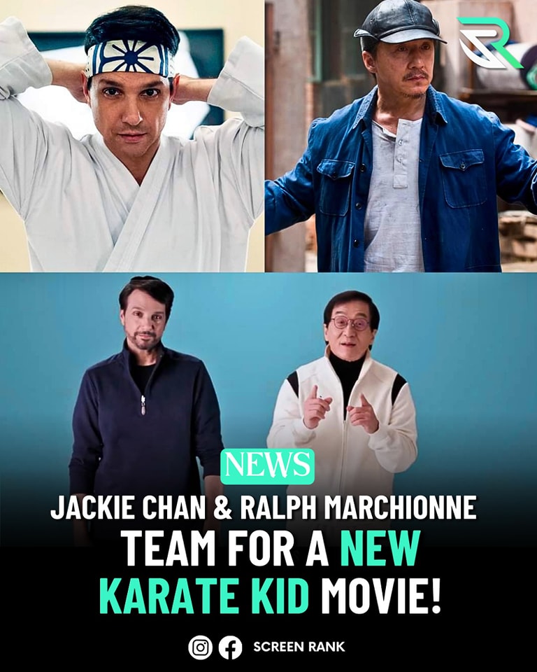 Screen Rank - 🚨 BREAKING: Jackie Chan and Ralph Macchio...