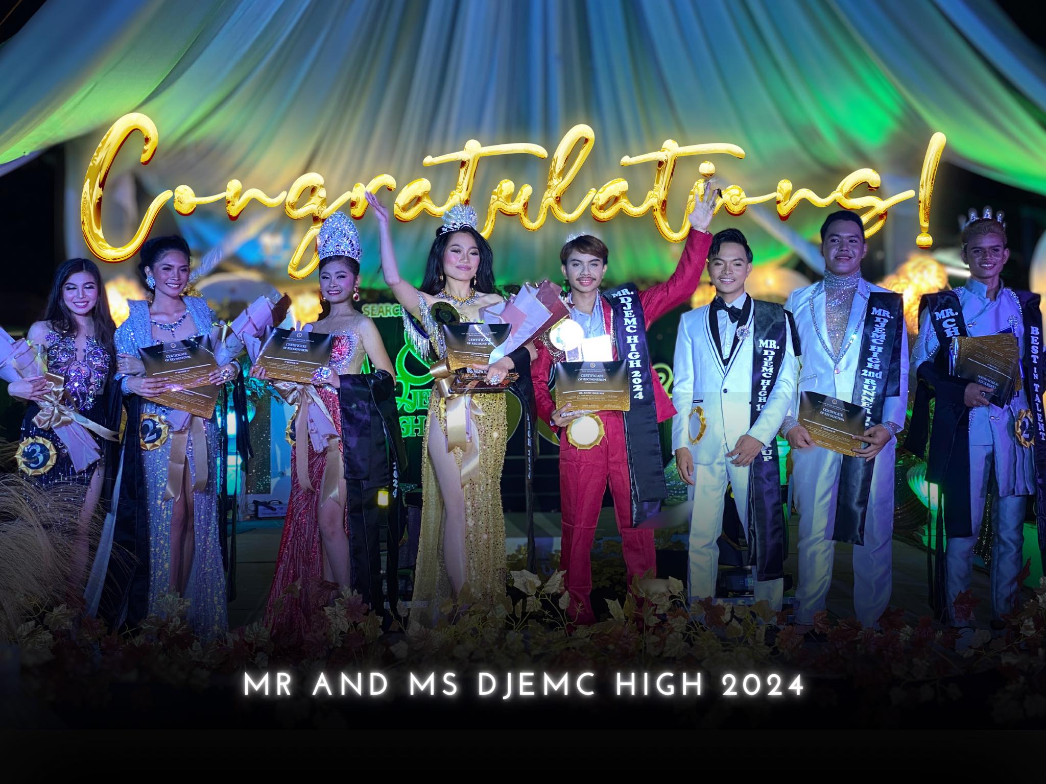 DJEMC - Congratulations to the newly crowned Mr. and Ms. DJEMC High for ...