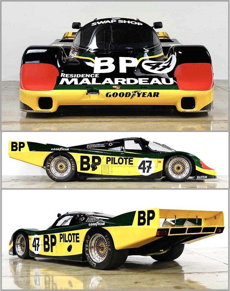 Boss Porsche 956 at 24 hours of Lemans 1983