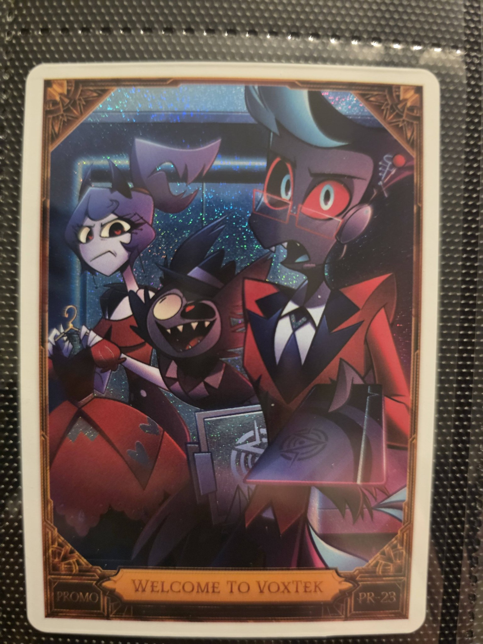 Looking for Hazbin Hotel Sin City Night promo card