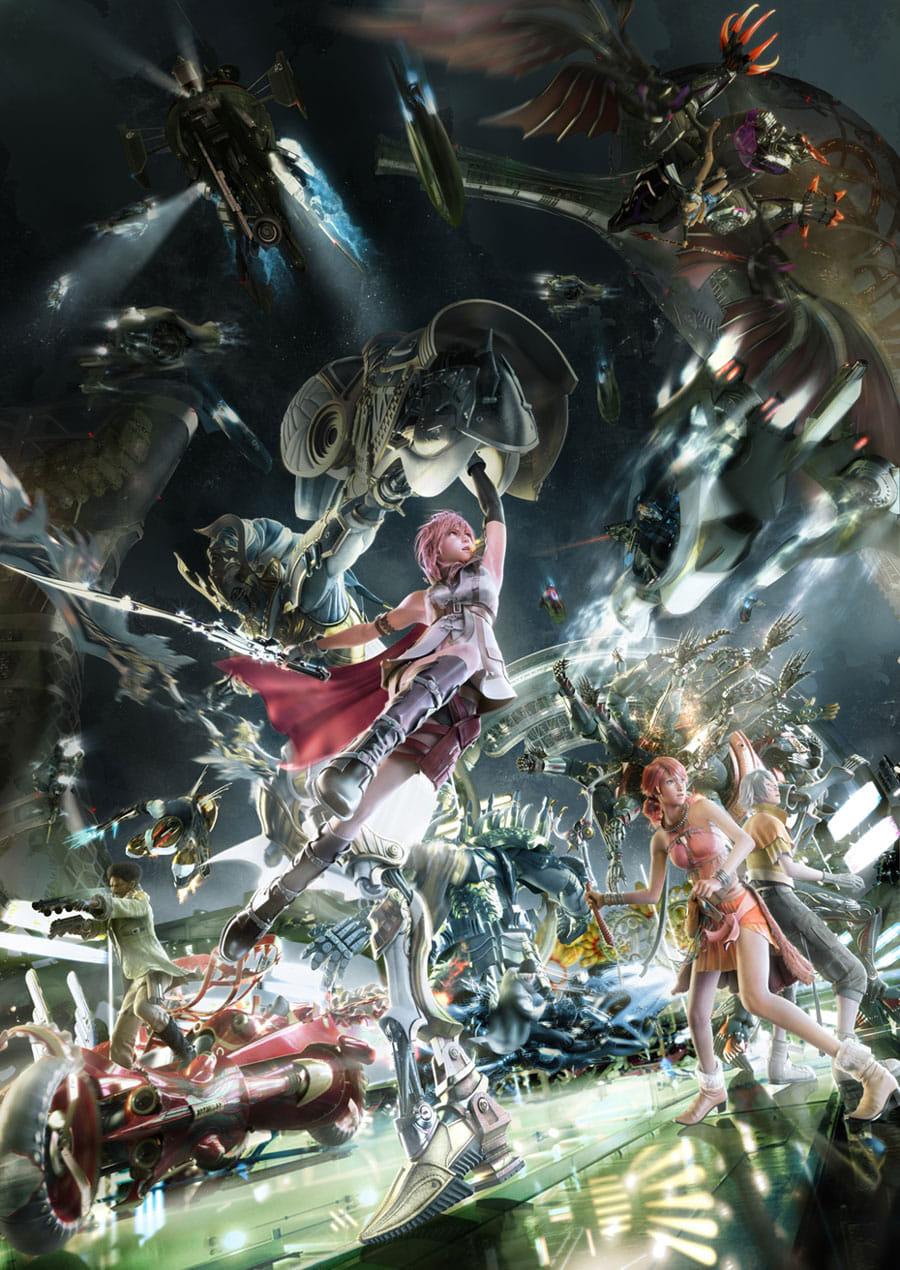 Final Fantasy XIII-2 — Promotional Poster Art」