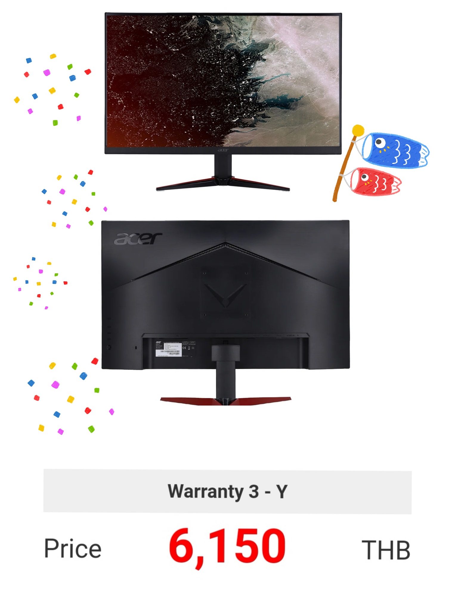 ⚫🔴Monitor Gaming🔴⚫... - Acer JIB CentralLadprao | Facebook