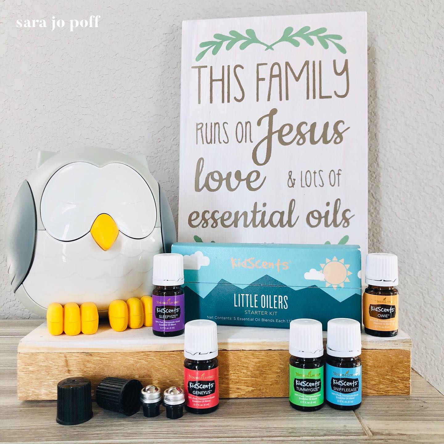 Keep their favorite Kids Oil Collection blends within reach for