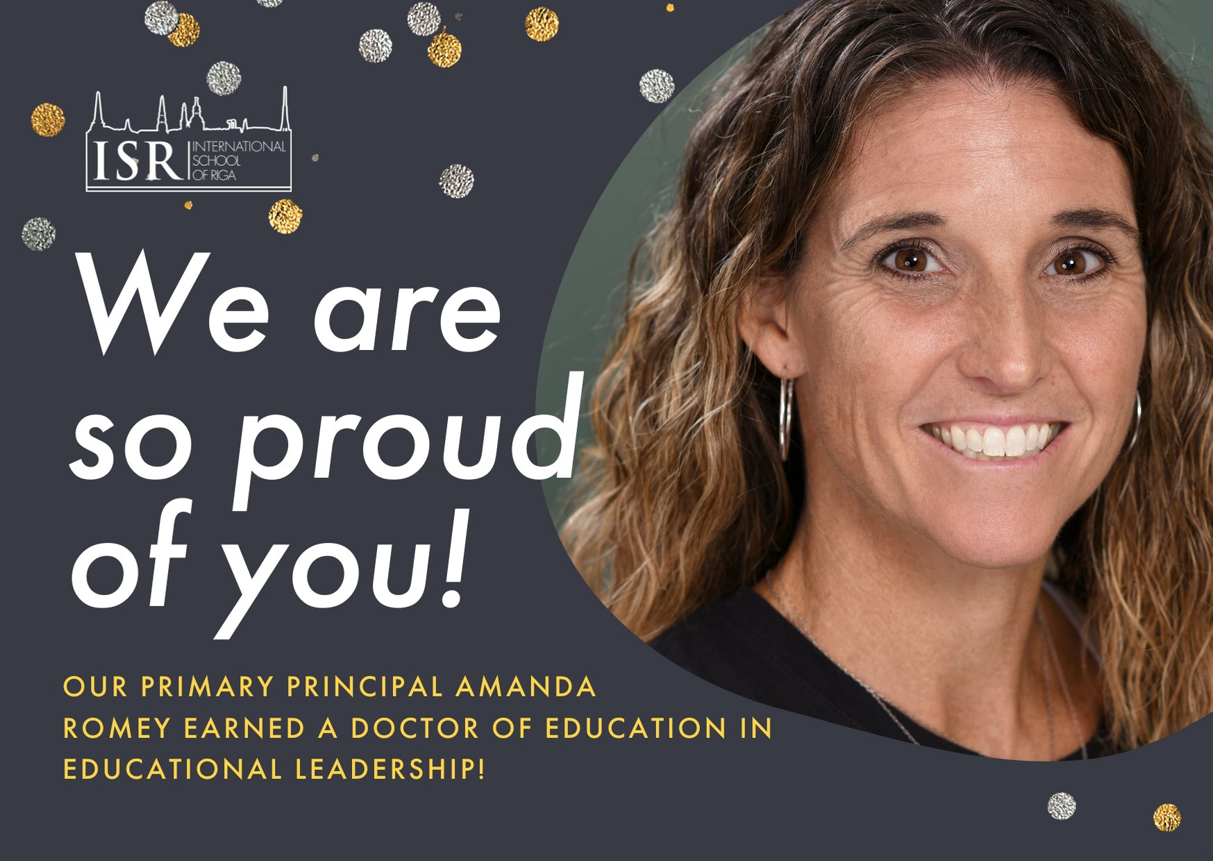 Let's congratulate our... - International School of Riga | Facebook