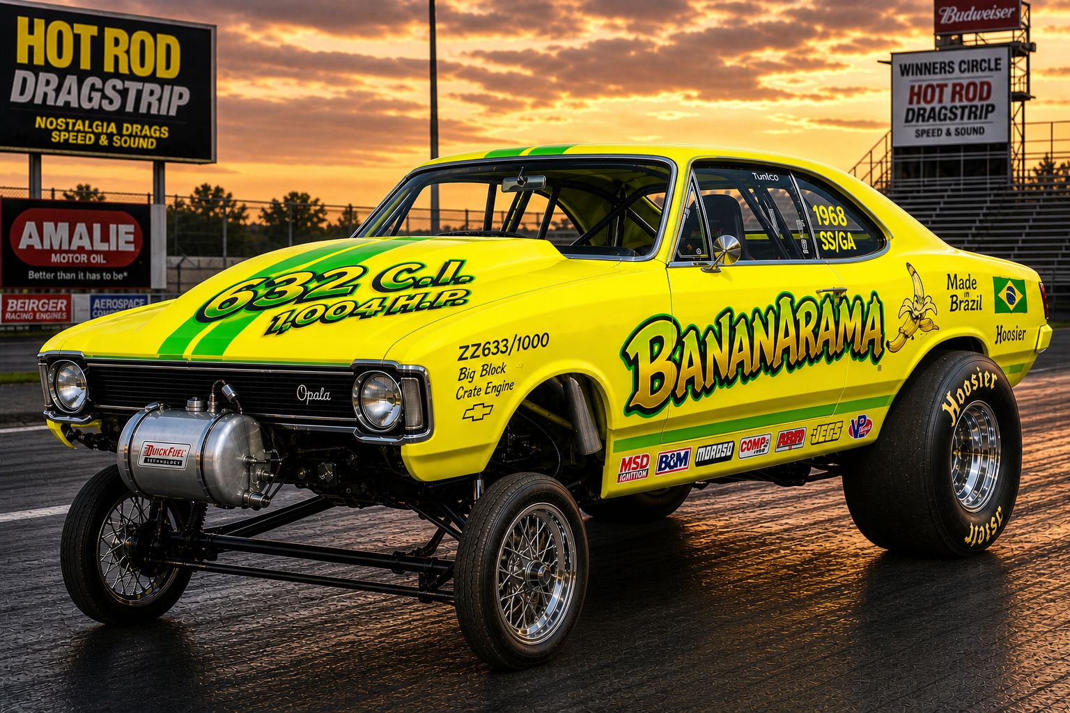 1968 Chevrolet Opala Gasser with 632 CI Engine