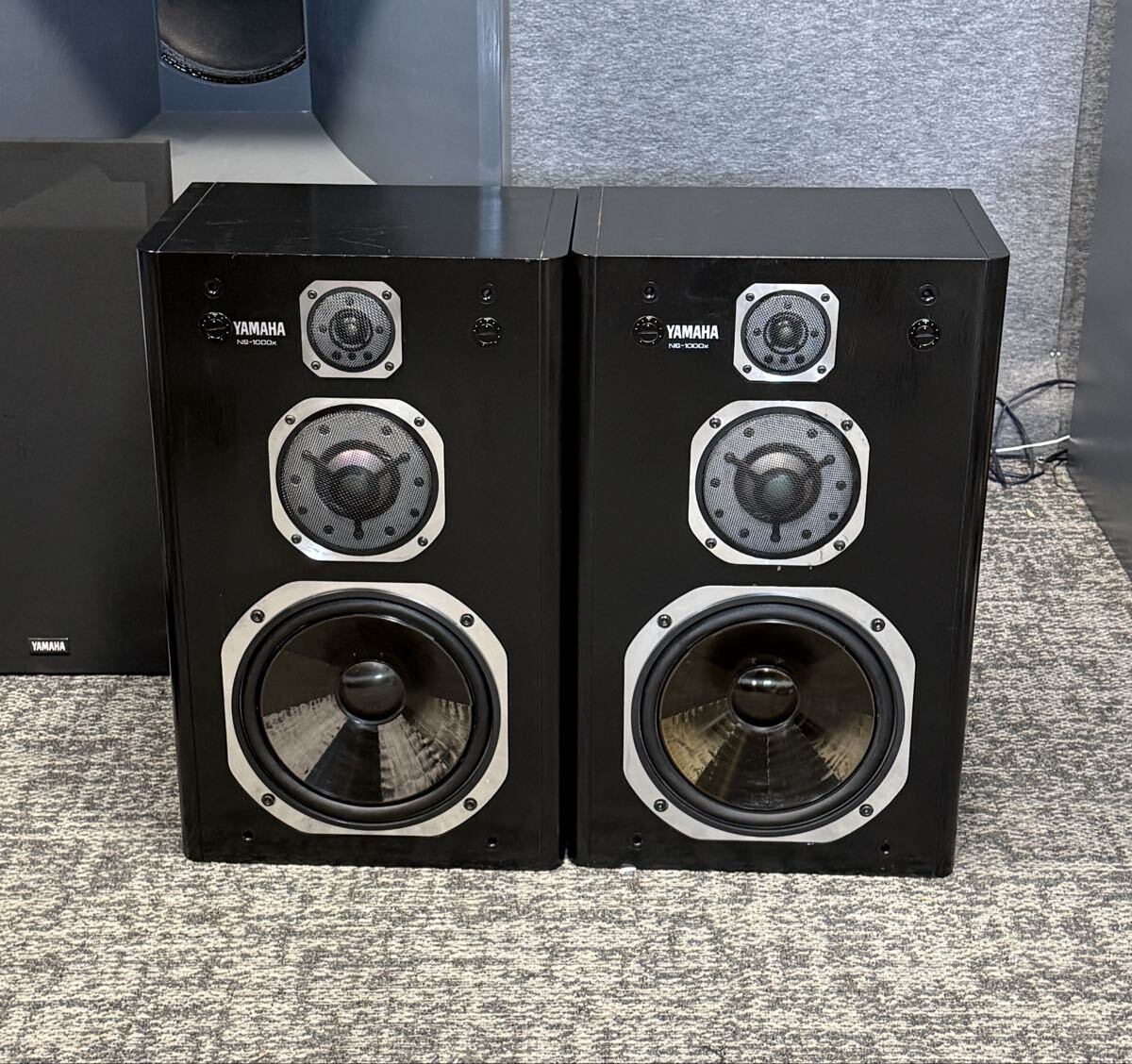 YAMAHA Vintage Speaker Pair NS-1000X.