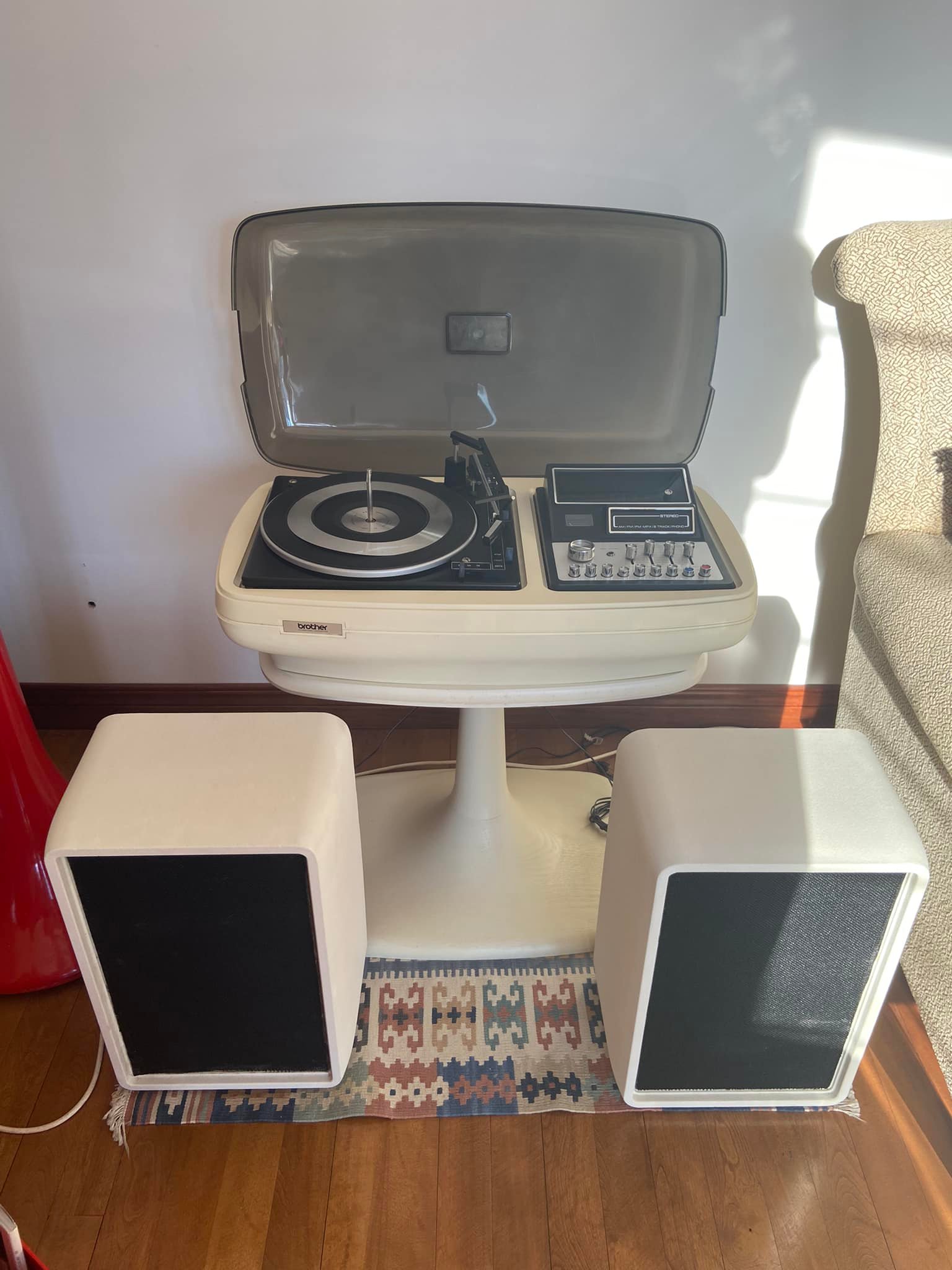 Planetron 2000 Stereo System by Brother - 1970s design.