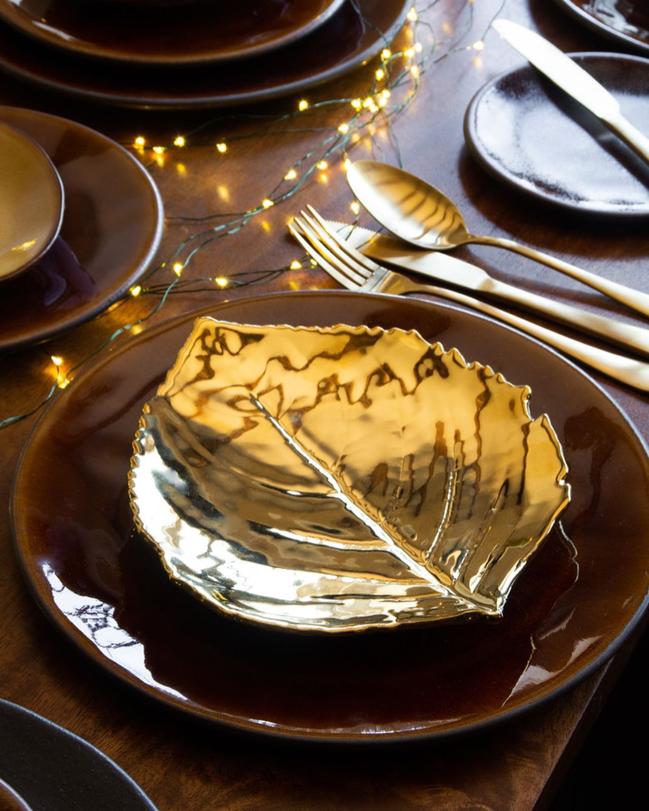 On The 23rd Day Of Advent Our 22-piece dinner set is painted