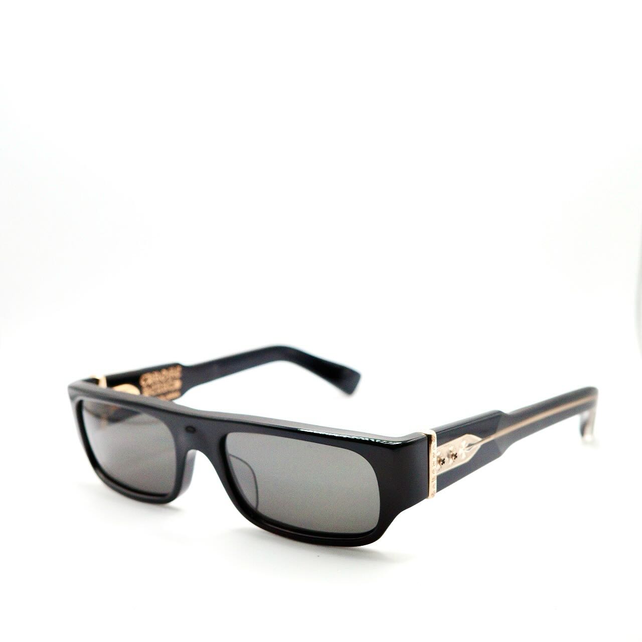 CHROME HEARTS TRYVAGAGAIN GOLD PLATED SUNGLASSES + Condition 