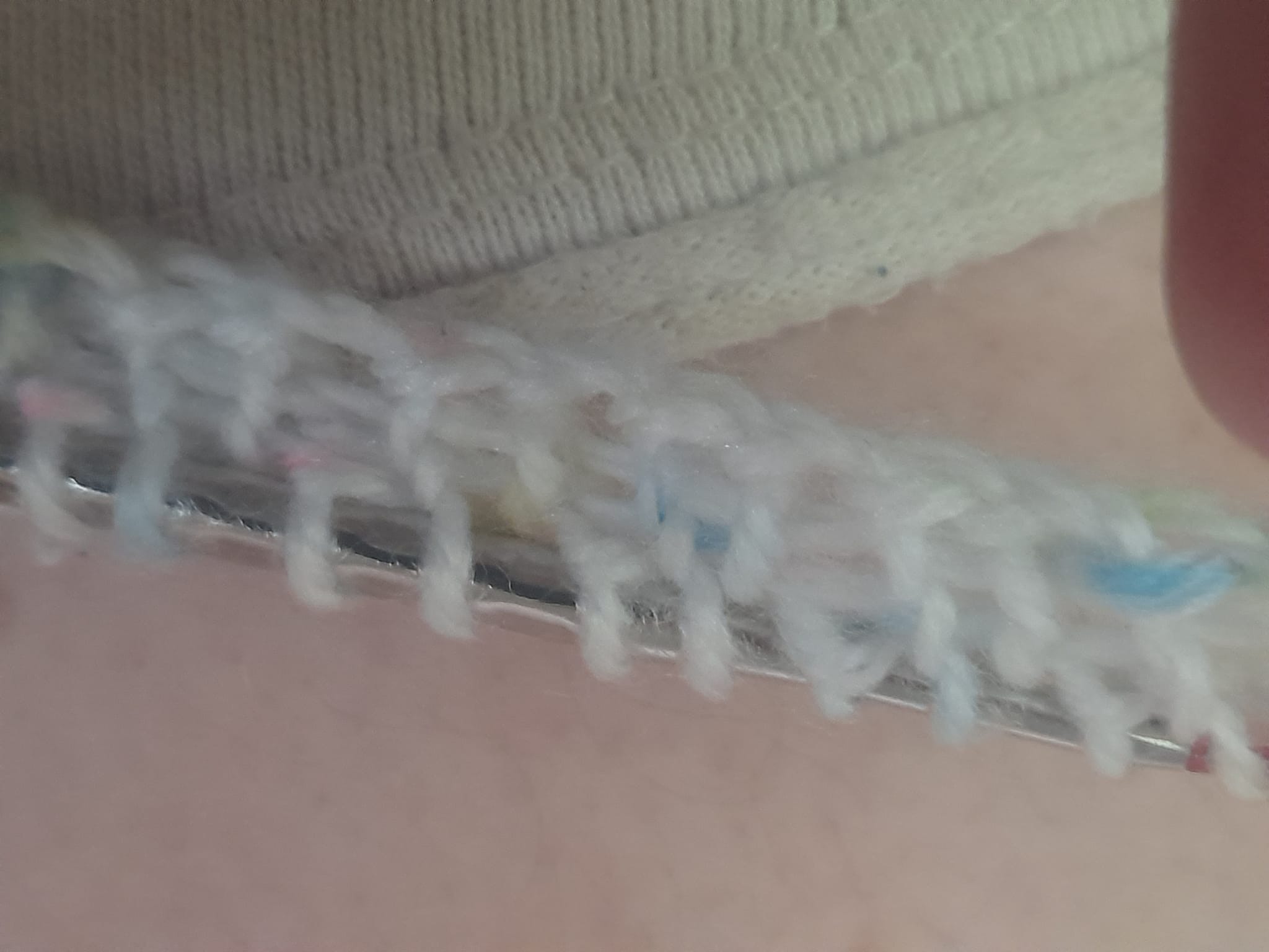Why does my rib stitch look uneven?