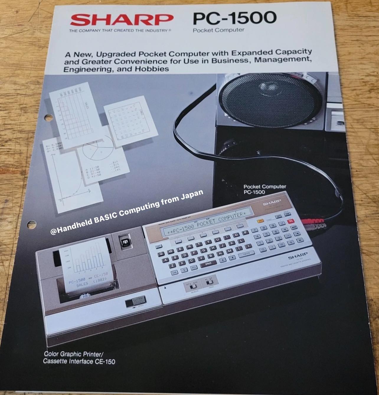 Anyone remember this ? The Sharp pocket PC 14xx series witj its