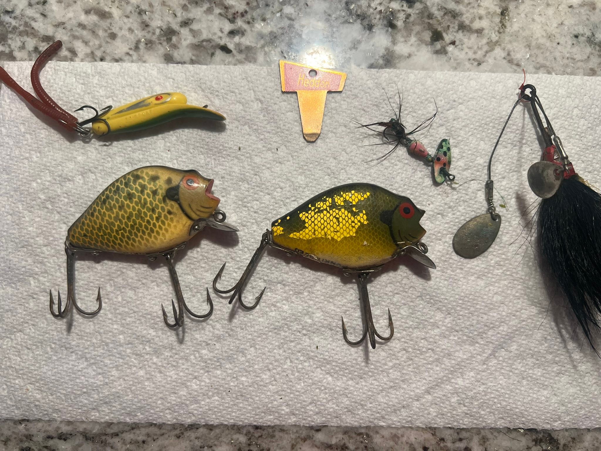 The Heddon Improved Hedd Plug 8800 Series WSB 3E 5/8 oz. is a