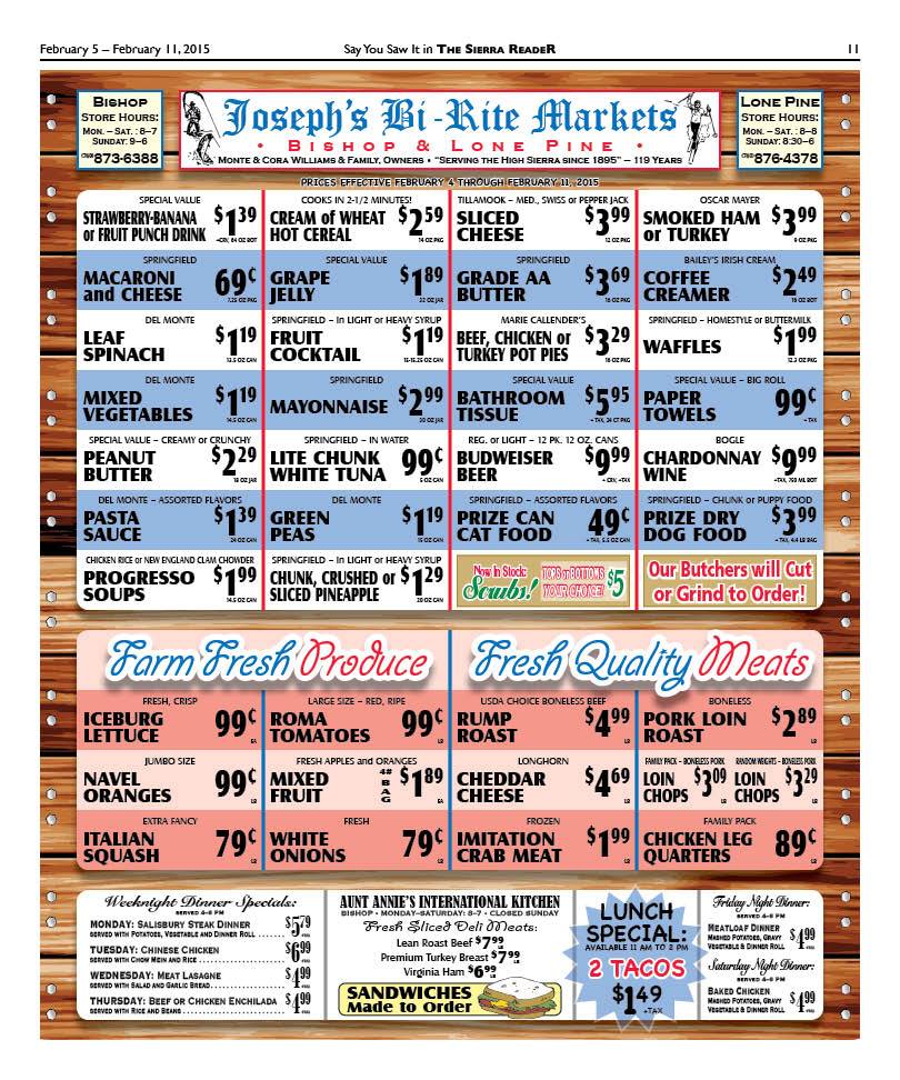 Joseph's Bi-Rite Market - Lone Pine | Lone Pine CA