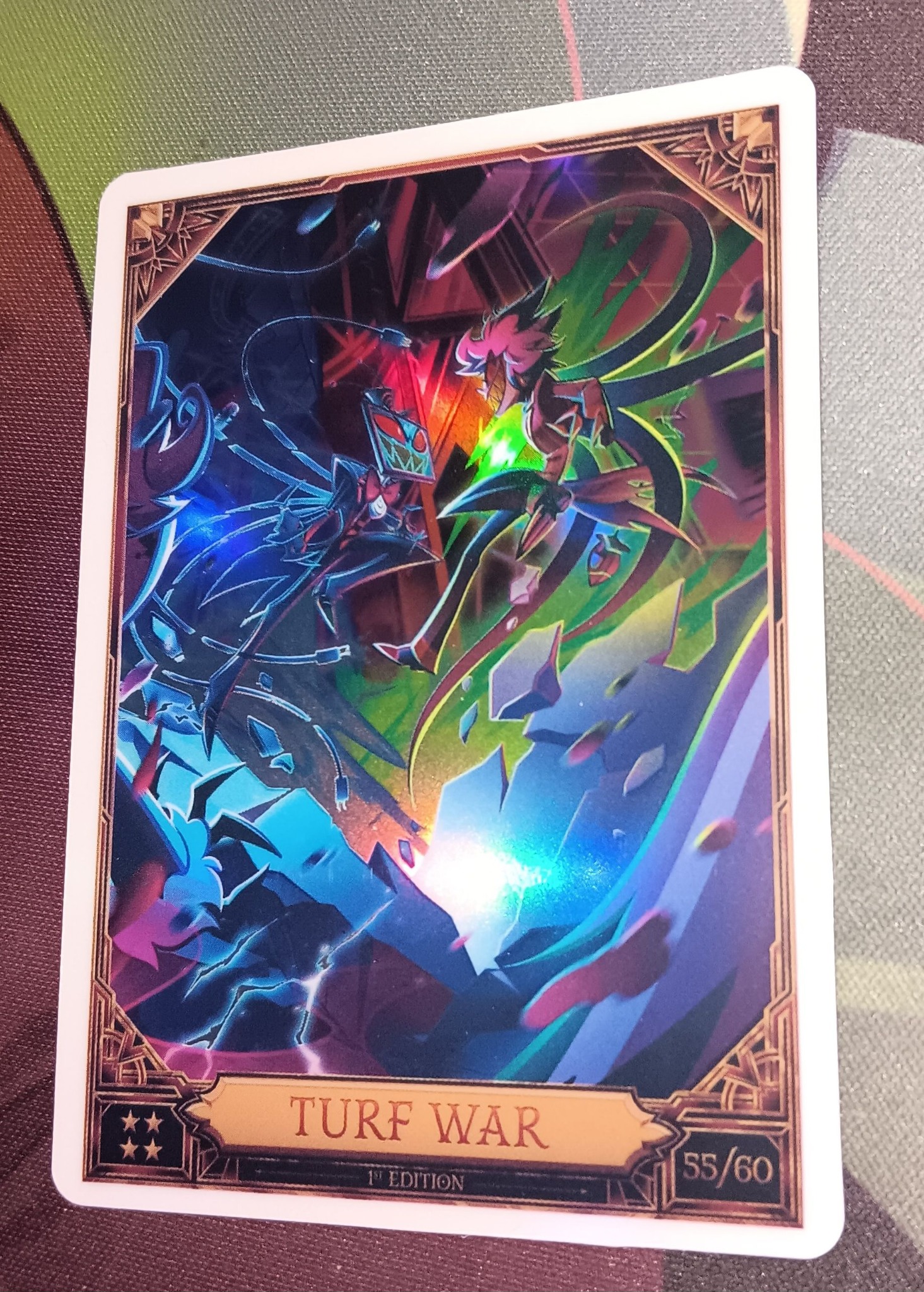 Turf War card for trade or sale in Hazbin Hotel