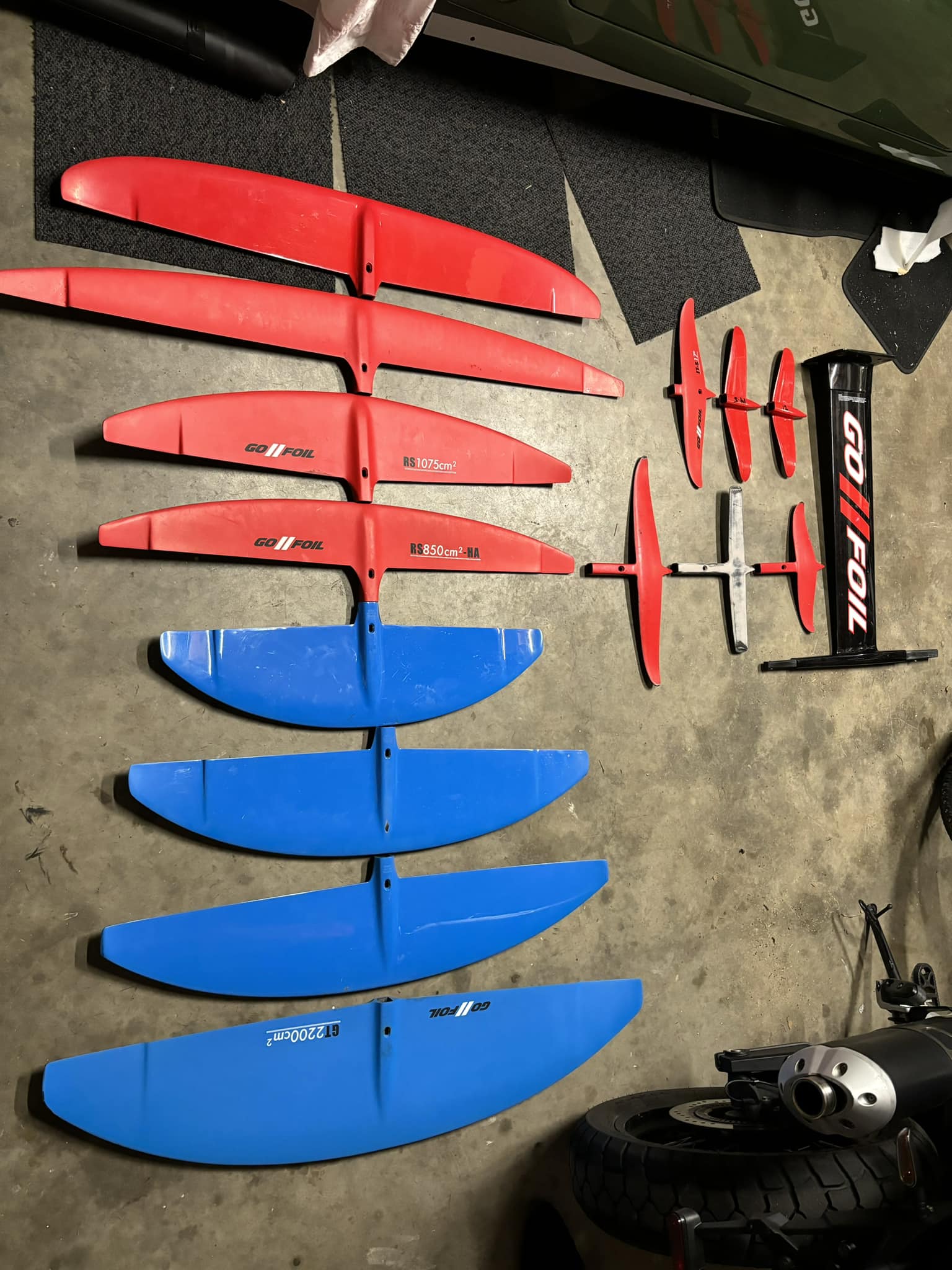 Hi all! What is the recommended tail for winging with the RS1150?