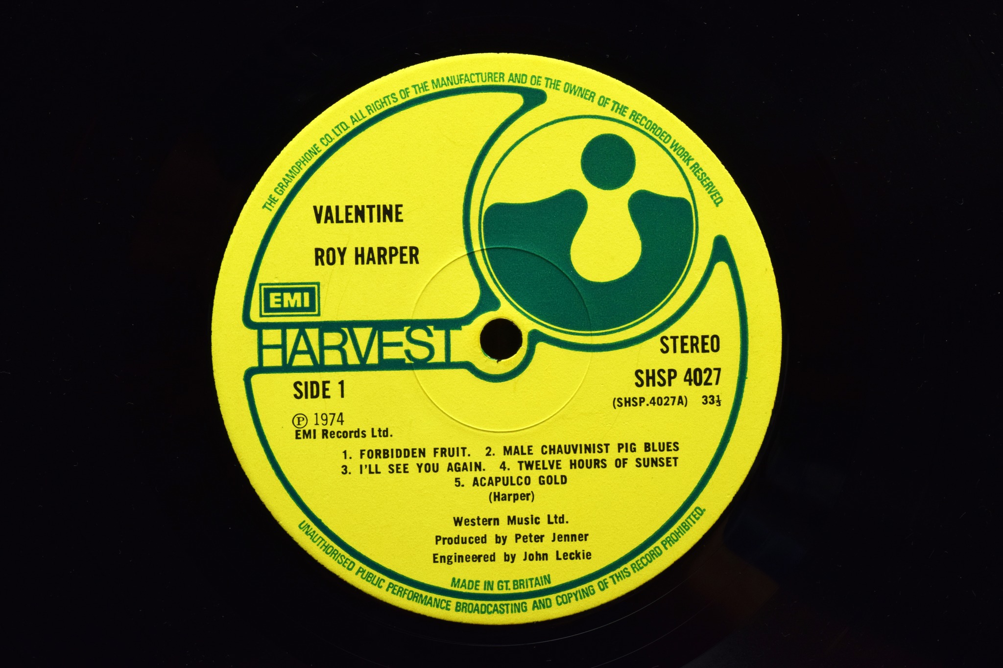 Roy Harper: Valentine - 1974 ❤️