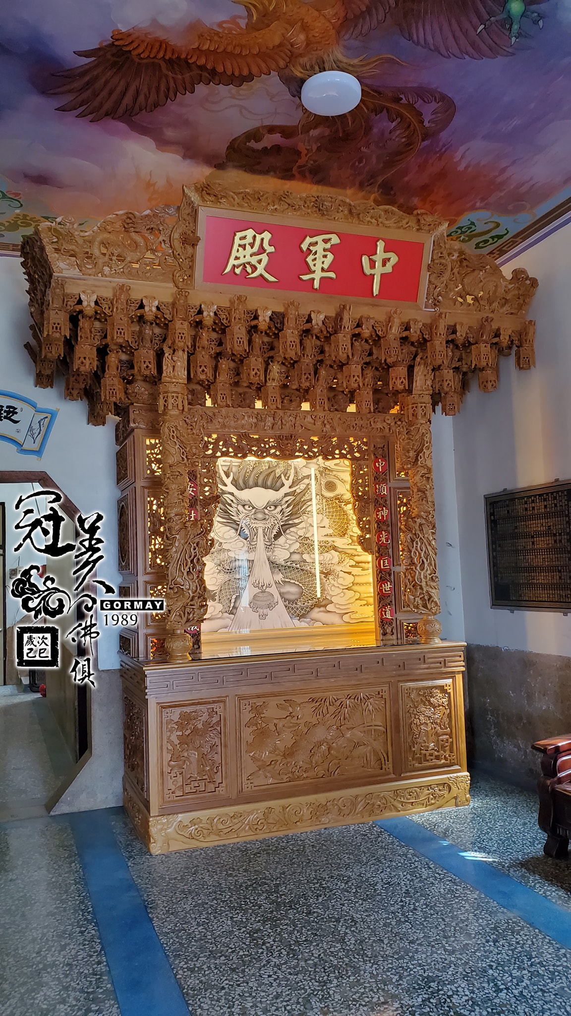 冠美佛俱 - “ 冠美神龕 “ 正南式 漢綱體 全手工雕刻 寺廟神龕 宮壇神房 自家神位 整體圖稿... | Facebook