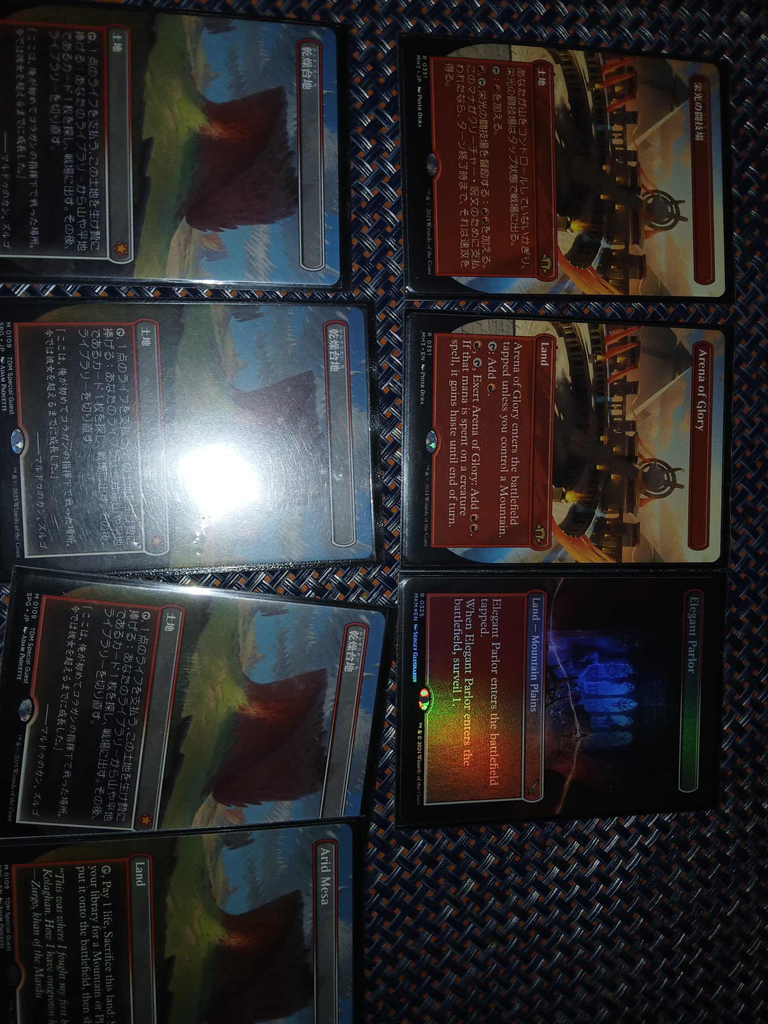 2x casey 20 cad 4x Ragavan 140 set 3x Fiaba foil 10 cad 4x Arid 