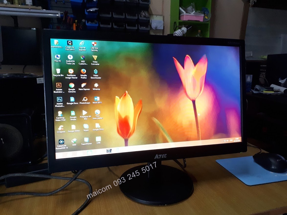 ใหม่คอม - จอคอม LED 19.5 นิ้ว Atec (AOC E2070SWNE)...