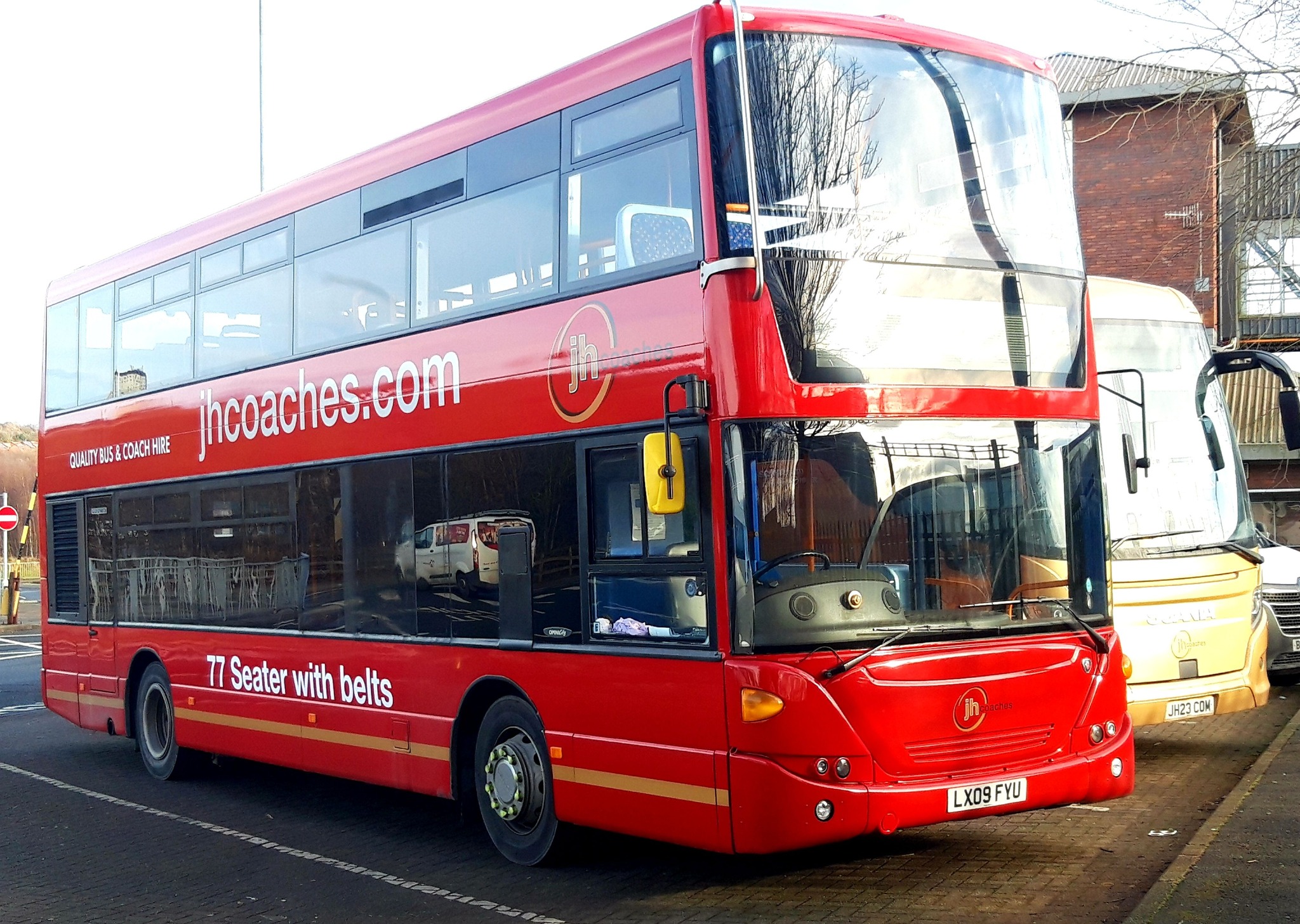 Friends of Buses and Coaches | JH Coaches' Birtley based LX09 AAZ ...