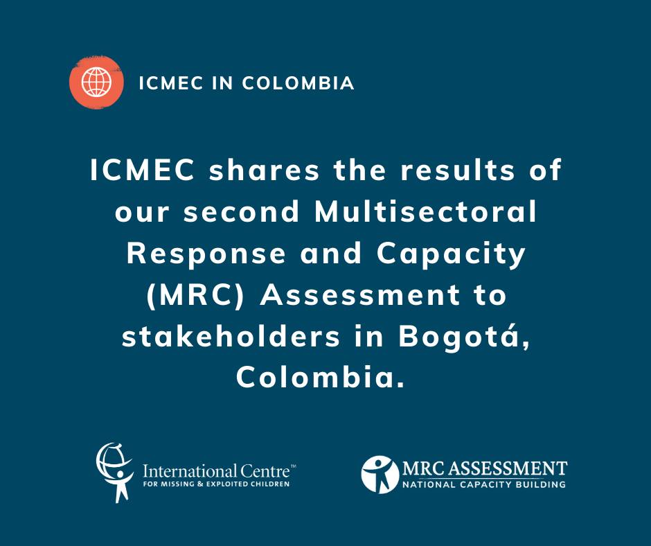 International - Today, ICMEC presented our ground-breaking analysis of ...