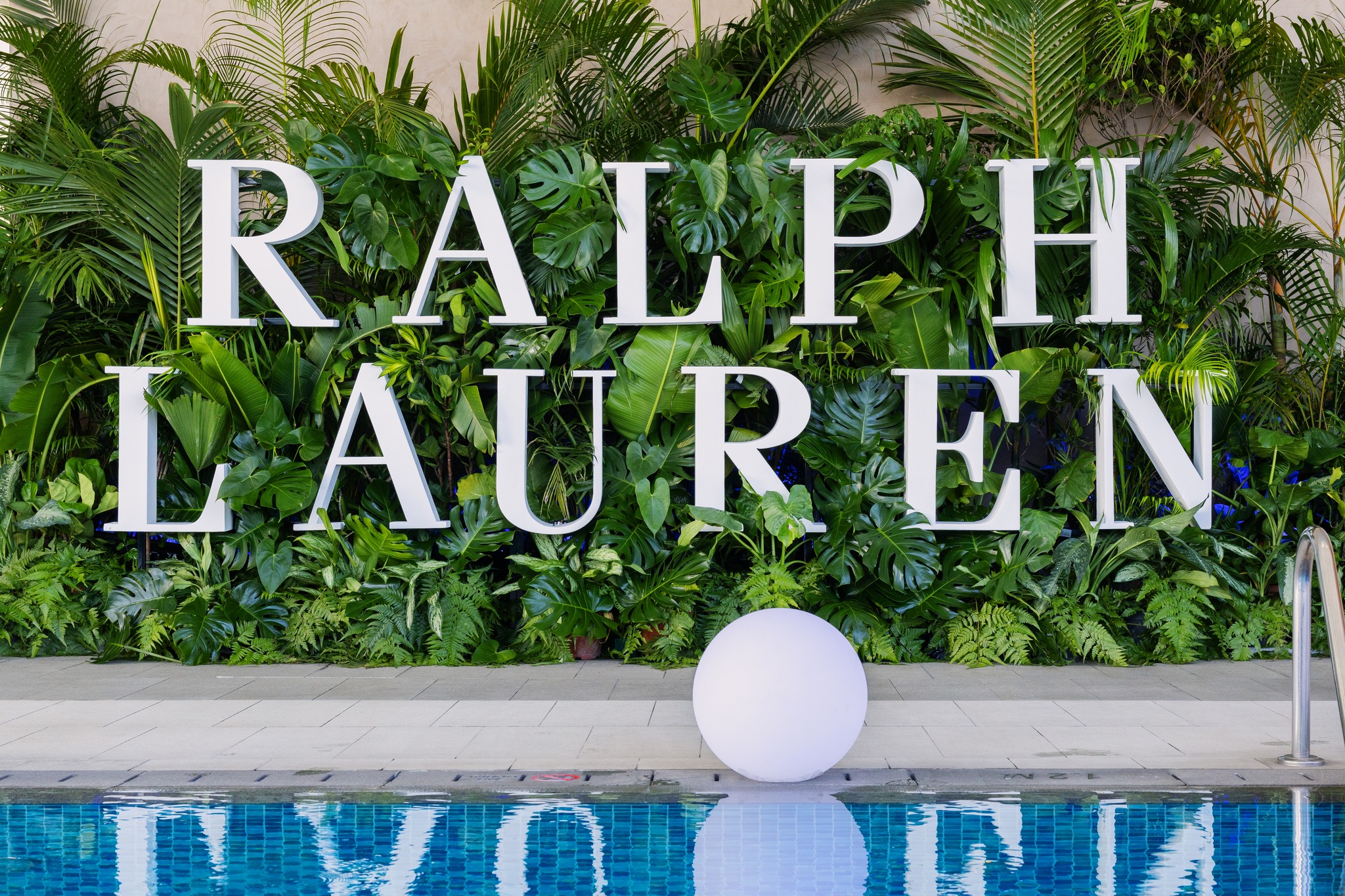 Ralph Lauren - California Dreaming pool take-over inspired... | Facebook