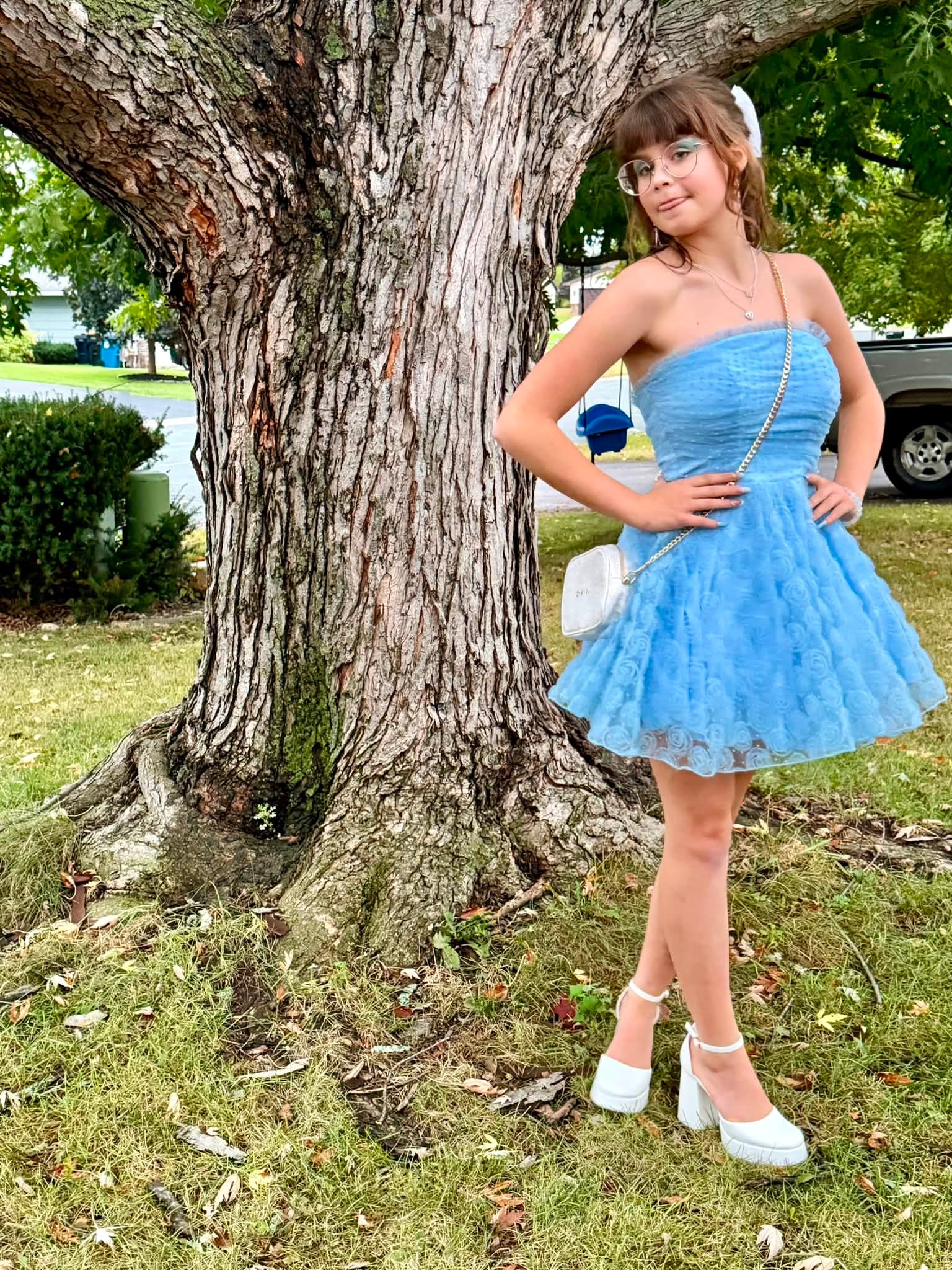 homecoming dresses under the sea theme Oh my perfect girl 😍❤️ was the for her Neckline:SCOOP