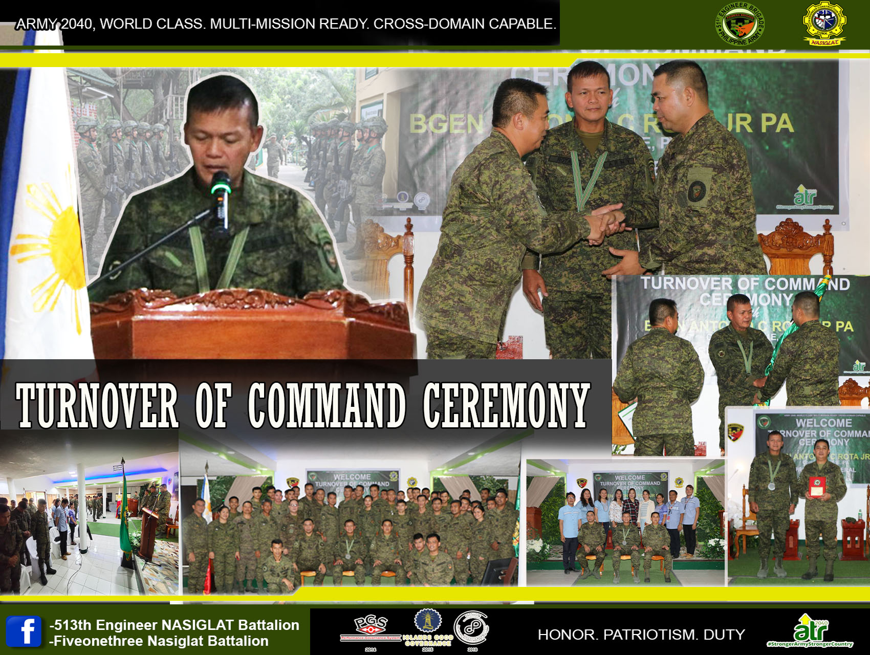“The... - 513th Engineer Construction - Nasiglat Battalion | Facebook