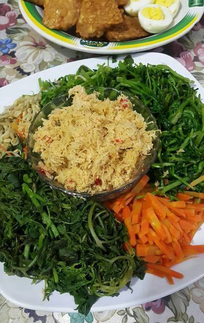 Raja Masak - ==> Urap sayur (gudangan) by Alfira