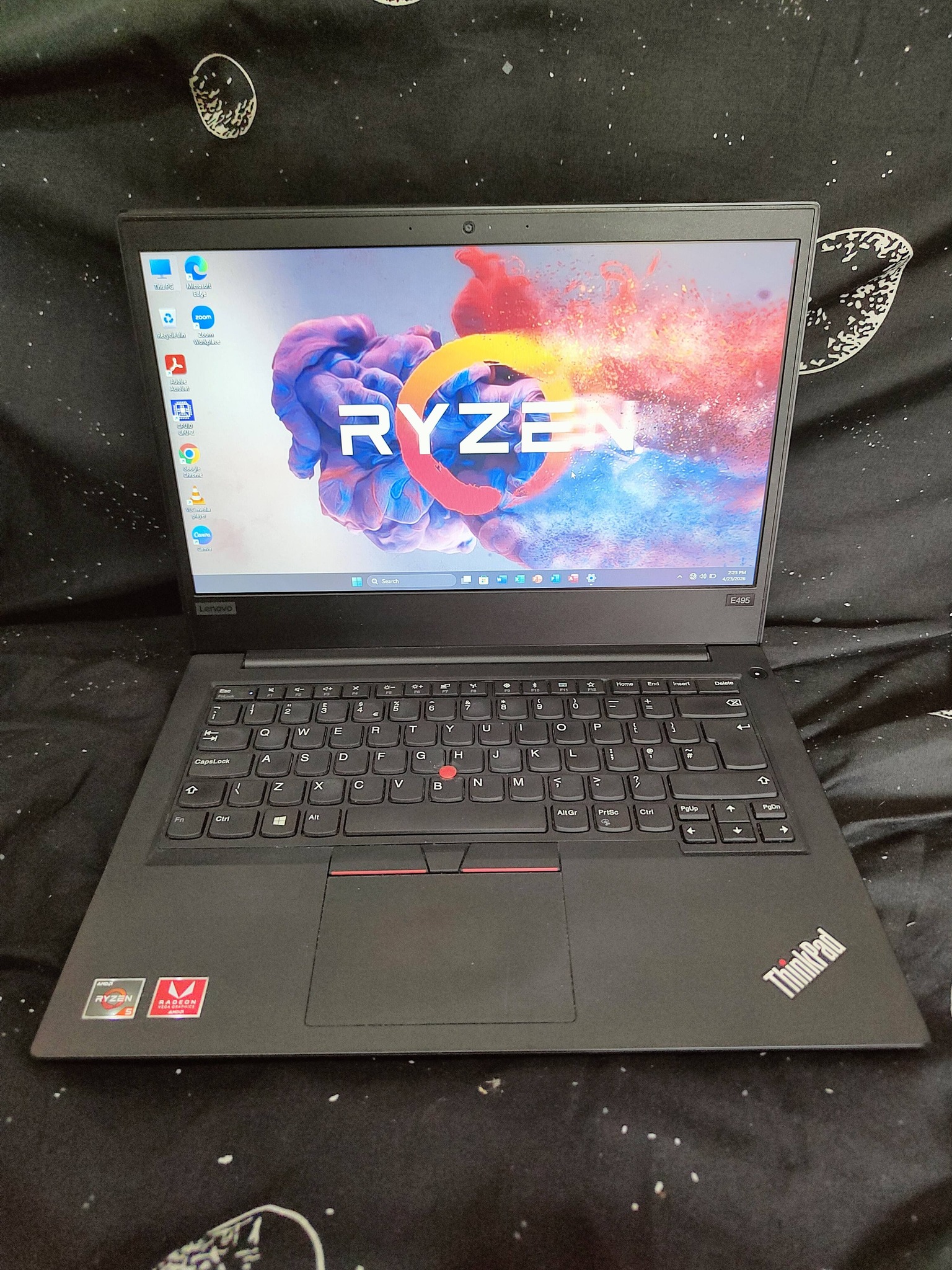 PRICE 13,499 LENOVO THINKPAD E495 RYZEN 5 3500U 8GB RAM 256GB SSD 