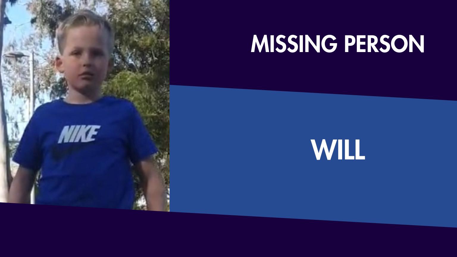 Victoria Police - Will is missing. The 12-year-old was... | Facebook