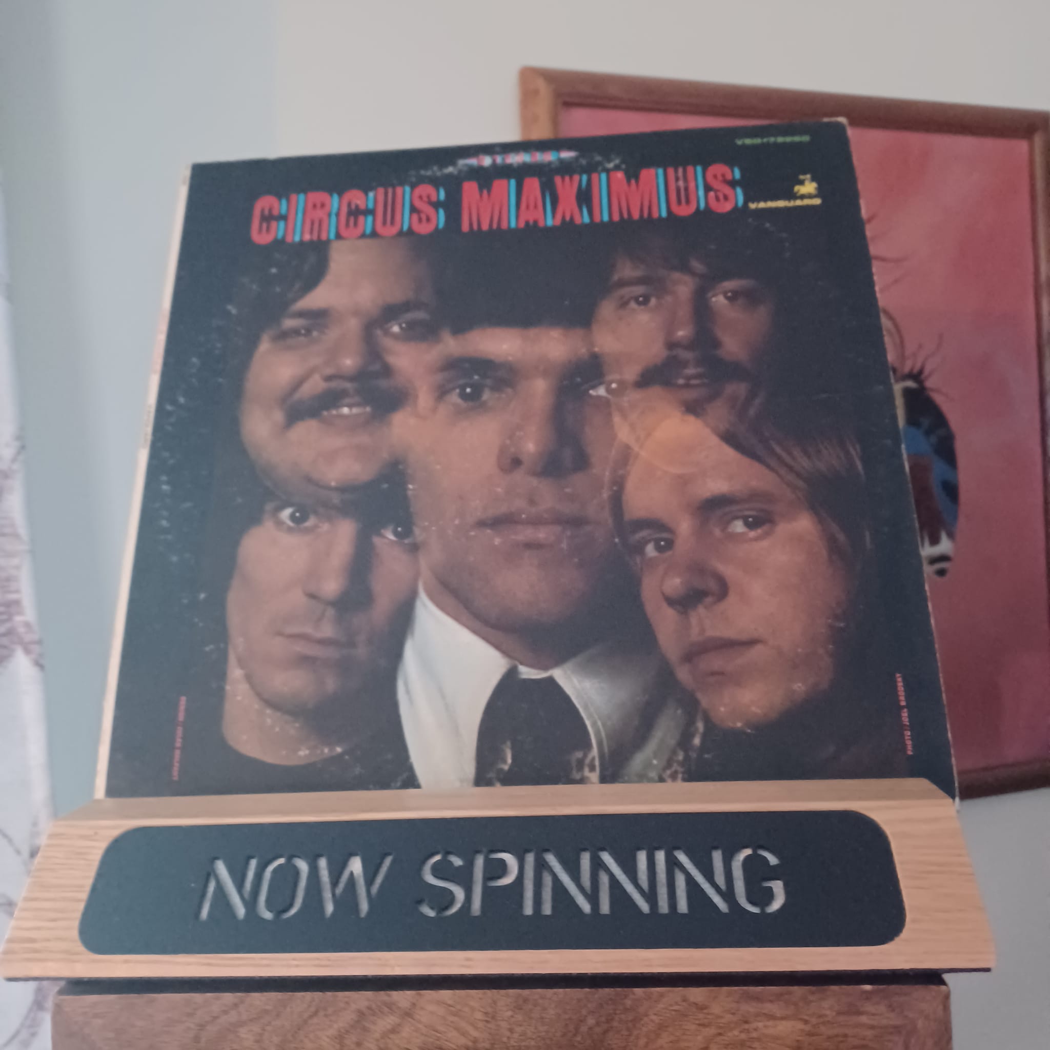 Original 1967 Circus Maximus album on vinyl