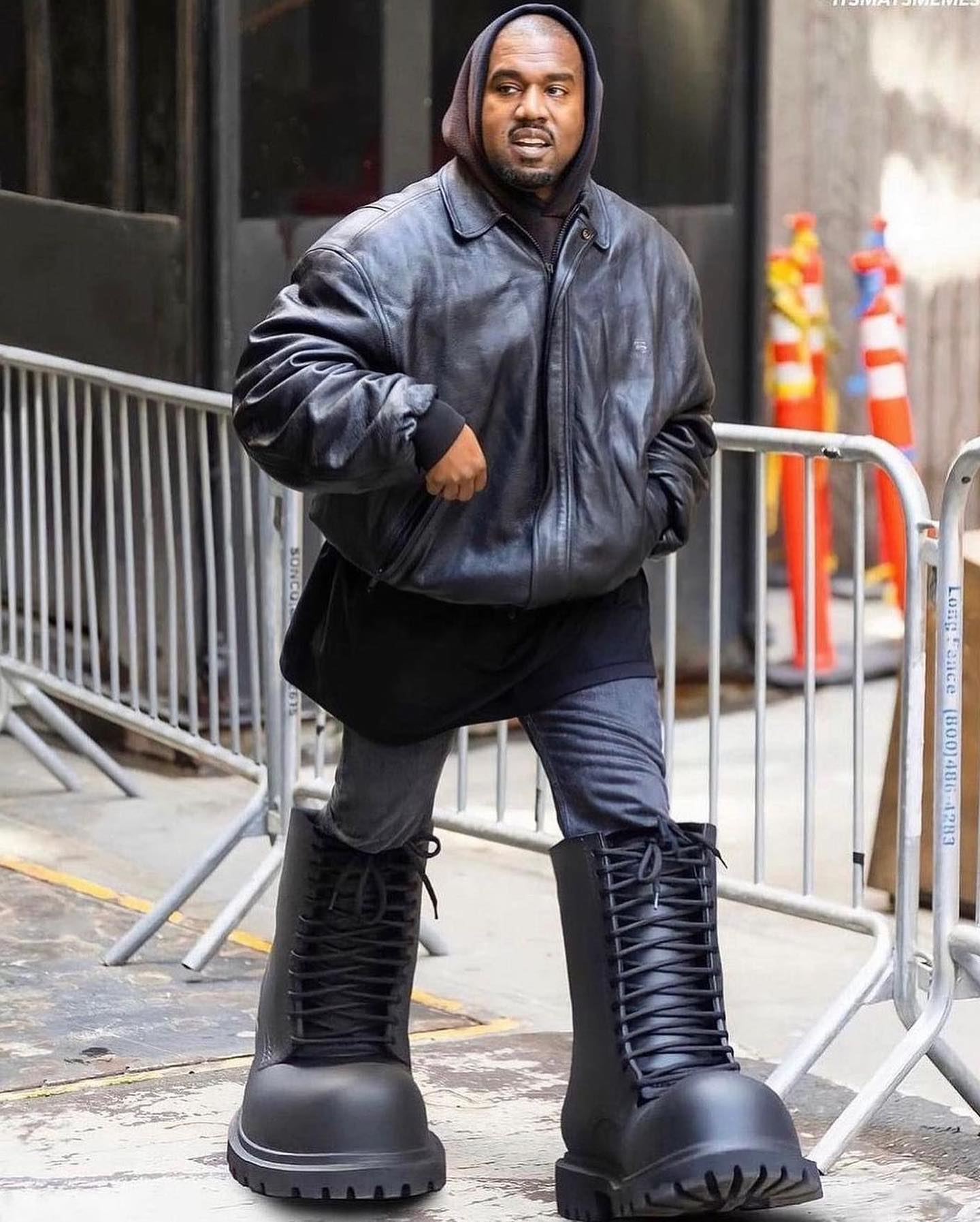 Kanye West in Balenciaga
