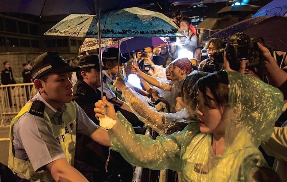 昔日香港 - 雨傘革命經典一幕