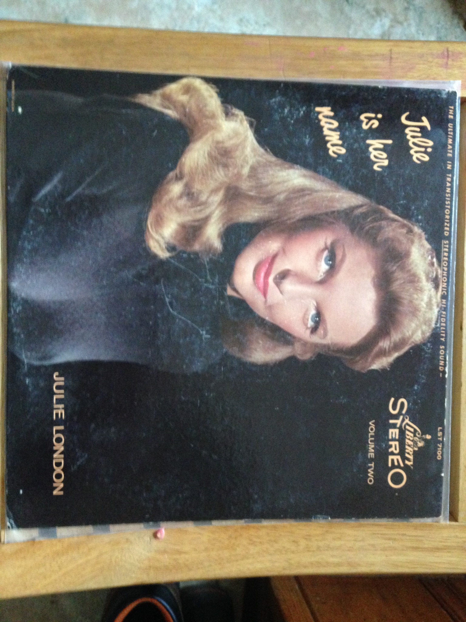 How rare is Julie London's 1960 reissue of 'Julie is Her Name' in