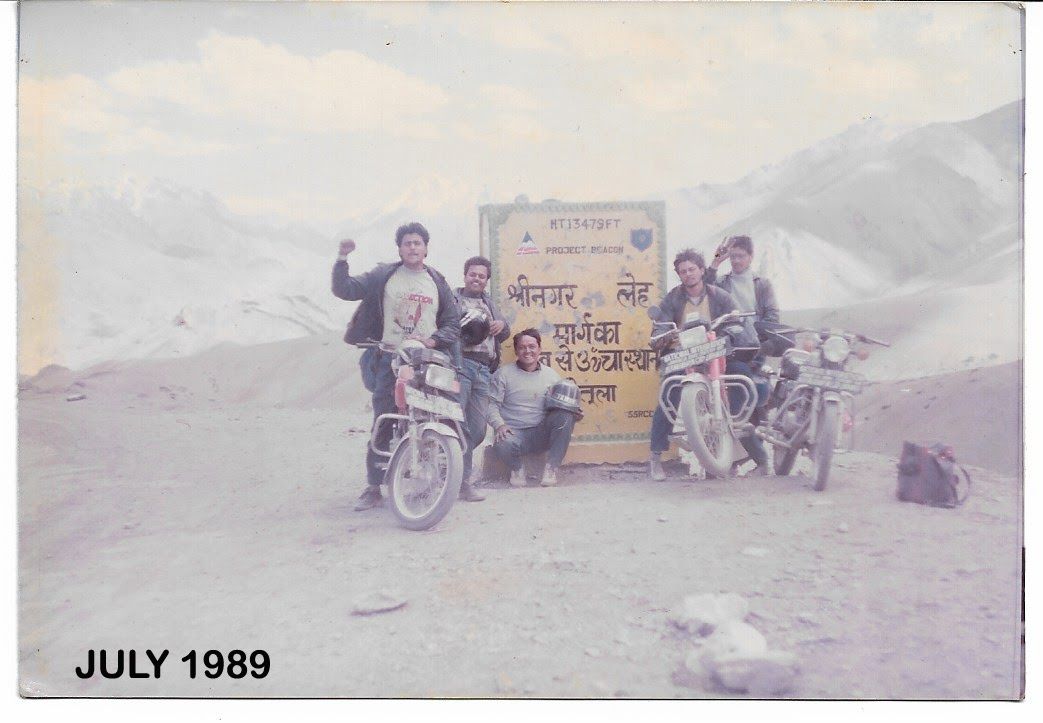 Rathore - “1989 – Fotila Top, Ladakh ka asli roop! Jab road sirf pathar ...