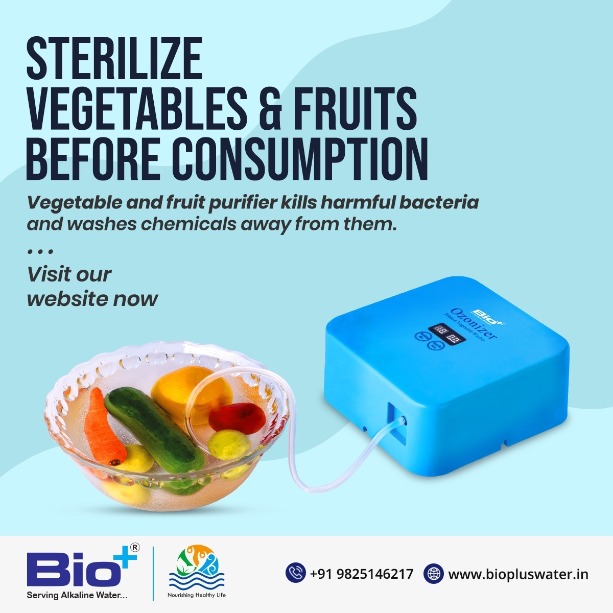 BioPlus Water - ️Get a safe solution to clean vegetables and fruits ...
