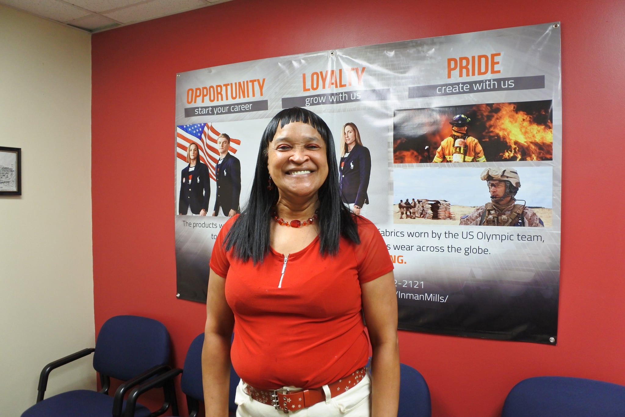 Inman Mills - Congratulations to Debbie Smith for 25 years of dedicated ...