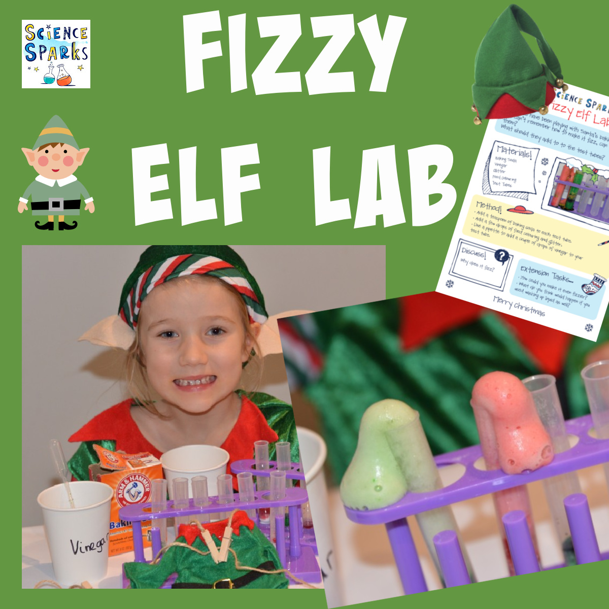 Science Sparks - Learn about simple chemical reactions...
