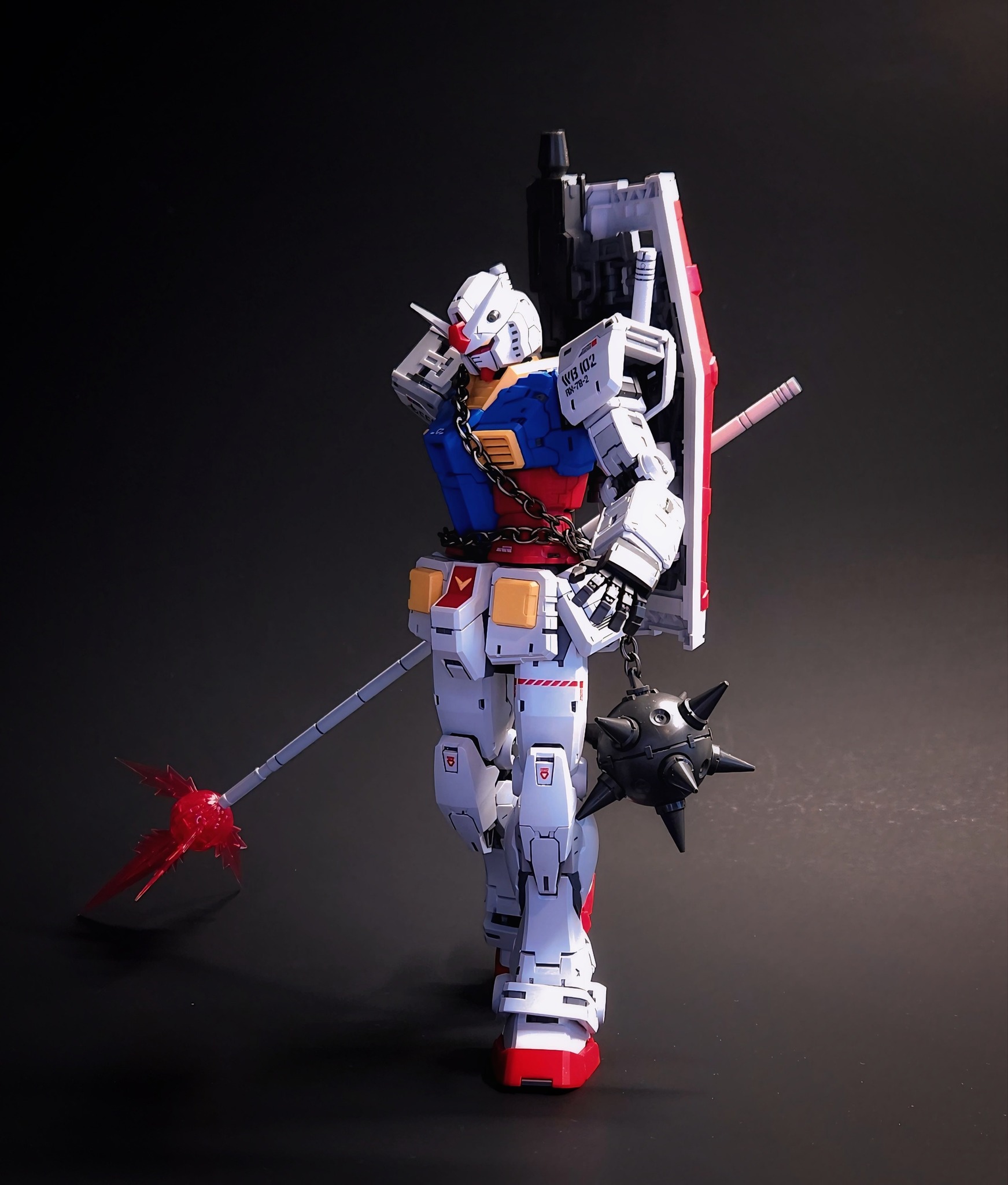 Crème FATCAT 9'6 Crème FATCAT 9'6 Fat Cat Model 1/100 Gundam RX-78