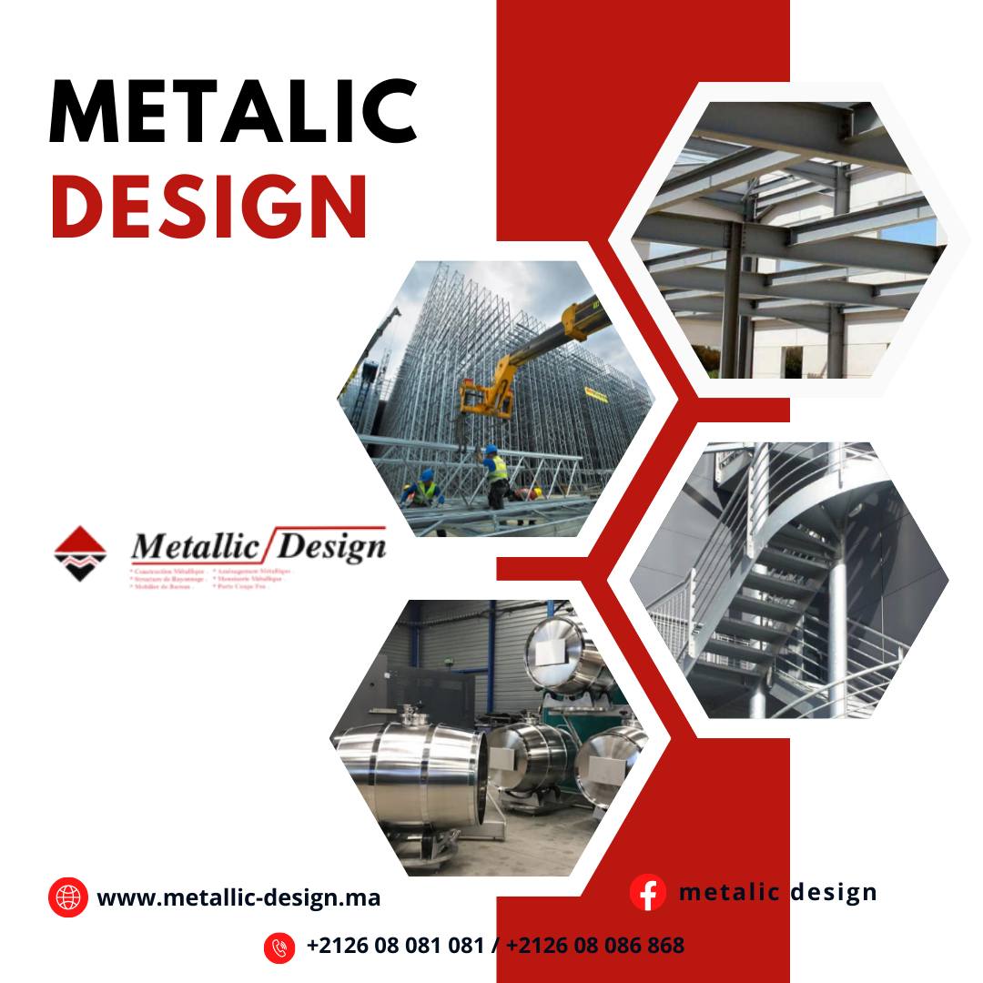 Metallic design - Rayonnage et construction métallique