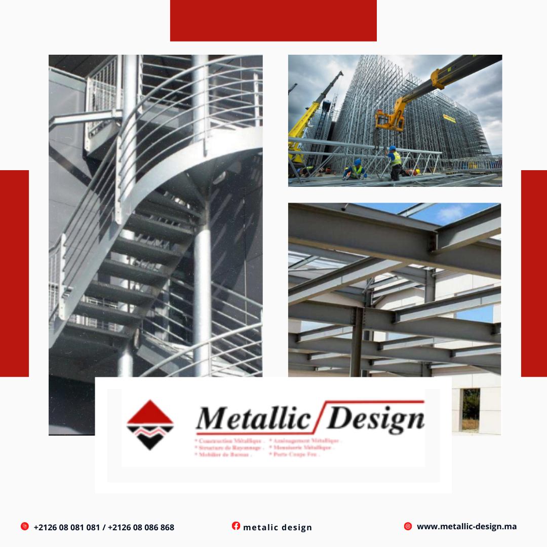 Metallic design - Rayonnage et construction métallique